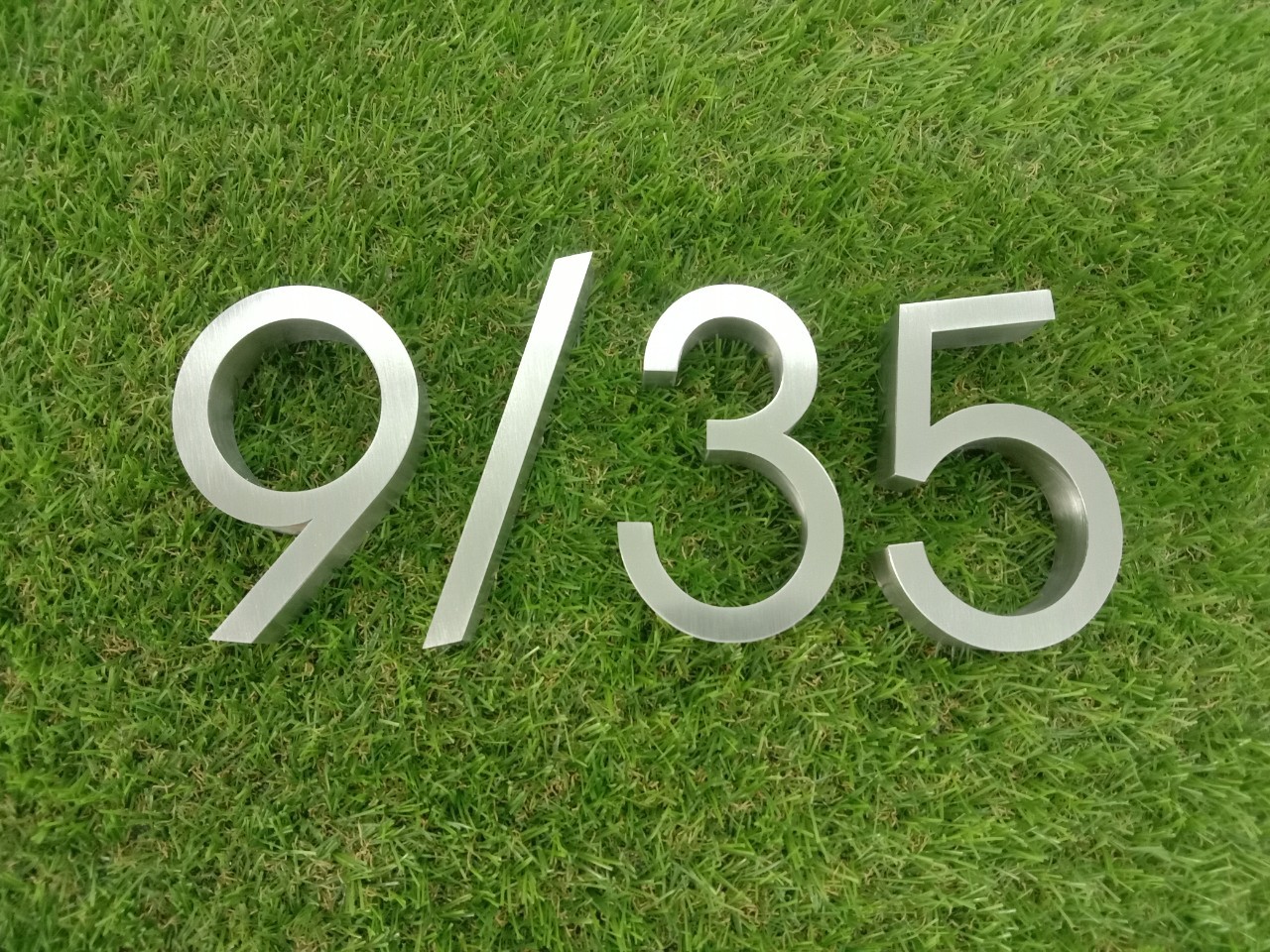 ป้ายตัวอักษร ป้ายบ้านเลขที่