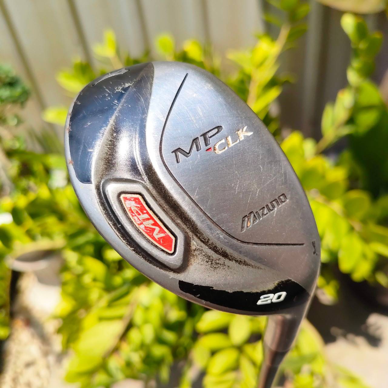 HYBRID MIZUNO MP CLK MP องศา 20 ก้าน EXSAR MH FLEX R ตีดีมากๆ ด้วยกระดองที่ออกแบบพิเศษ ให้ดตำแหน่งลงมา ทำให้จุด CG ไม้กอล์ฟพรีเมี่ยมมือสอง ของแท้ By NakaraLuxurious