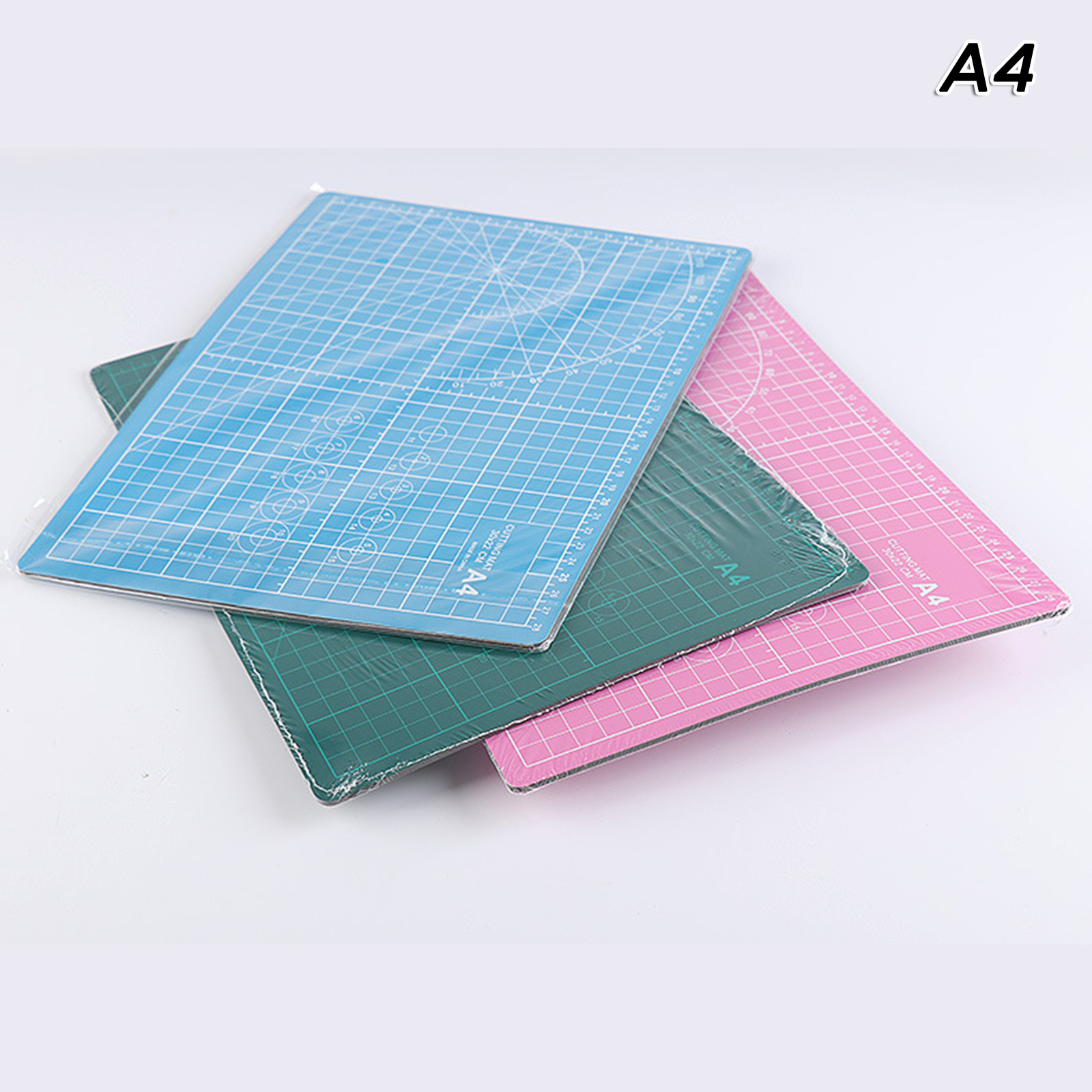 แผ่นยางรองตัดกระดาษ PVC มี 2 ขนาด A4 และ A5 มีให้เลือกขนาดละ 3 สี แข็งแรง ทนทาน ใช้ได้ยาวนาน