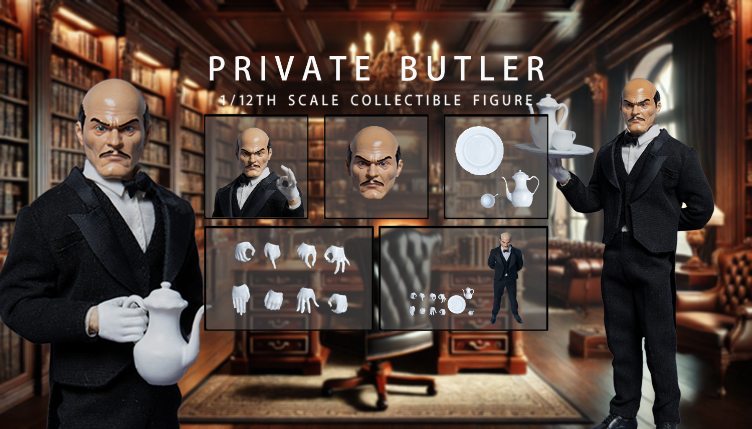 [สั่งจอง]Joy Man Toys JM011 1/12 : Private butler