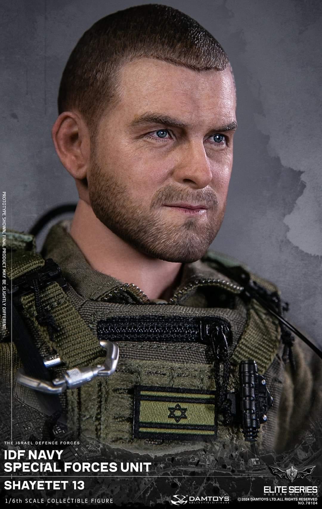 [สั่งจอง]DAMTOYS 78104 1/6 : IDF Navy special forces unit Shayetet 13 Action Figure