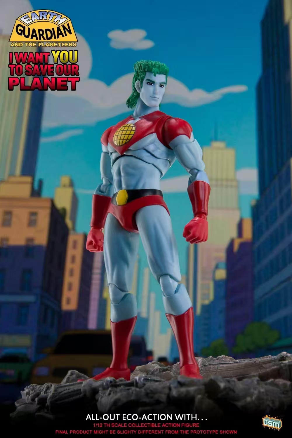 [สั่งจอง] Dasin Model 1/12 : Captain Planet