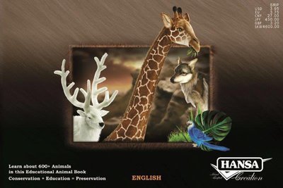 8007 Hansa Educational Animal Book