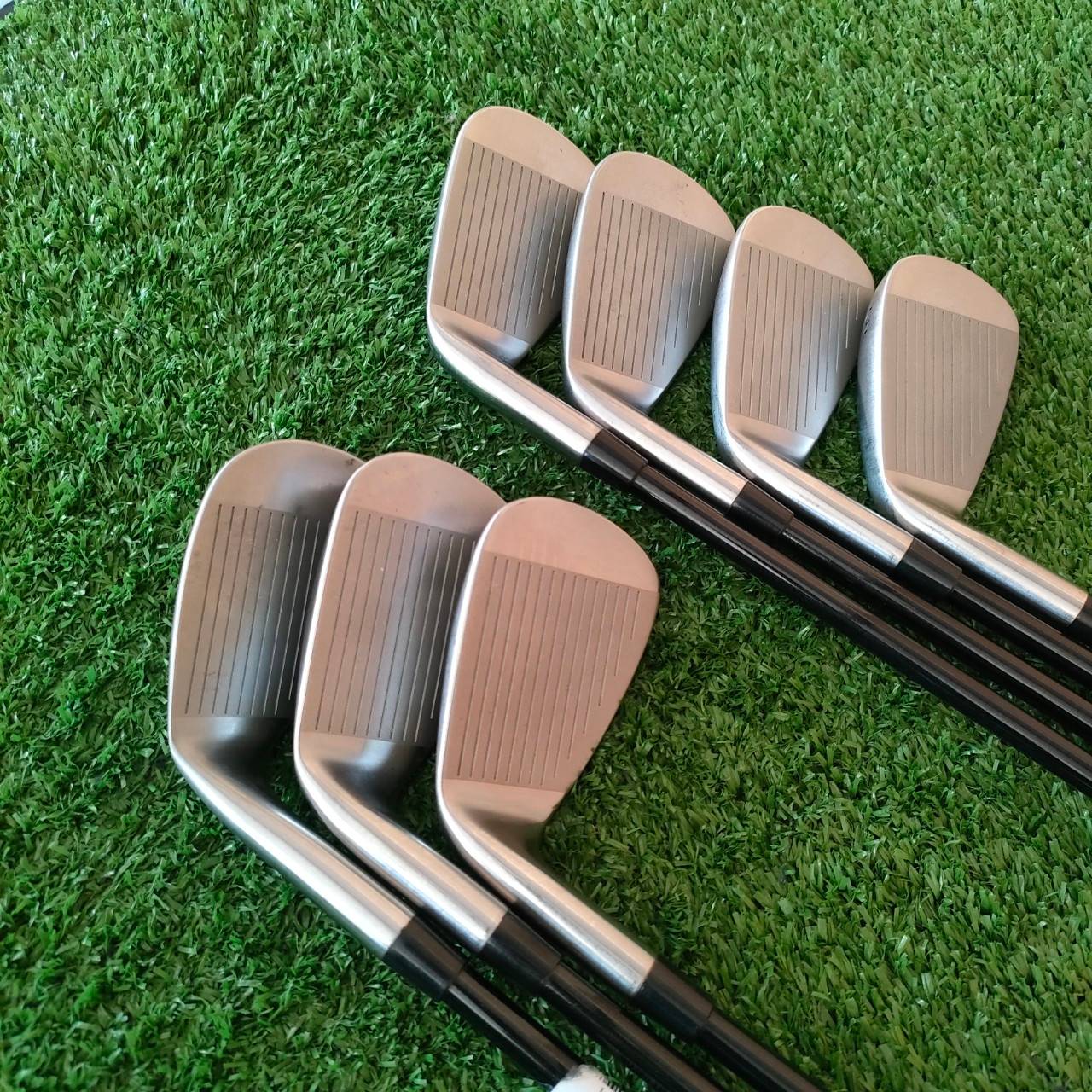 ชุดเหล็ก KASCO SUPER ROCKETS SR-i2 มีเหล็ก 5-9 เเละ PW SW ก้าน KASCO FLEX R MADE IN JAPAN ตีง่าย + ไกลสุดๆ น้ำหนักเบา เน้นตีแบบเบาๆก็โดน และได้ระยะเต็มๆ