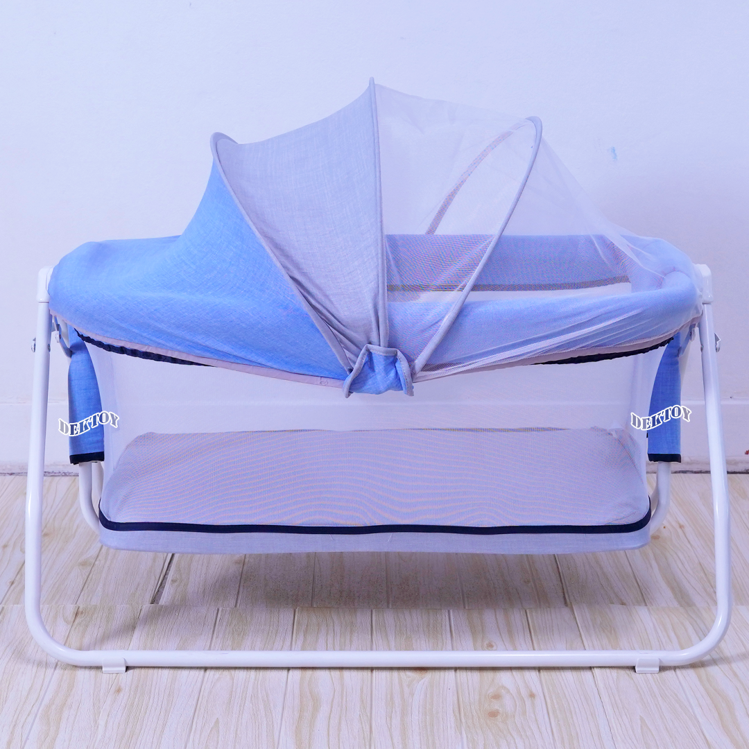 เปลเด็ก PAPA ปาป้า เปลไกวPapaขนาดเล็กปาป้า TK-03A สีฟ้า/Navy