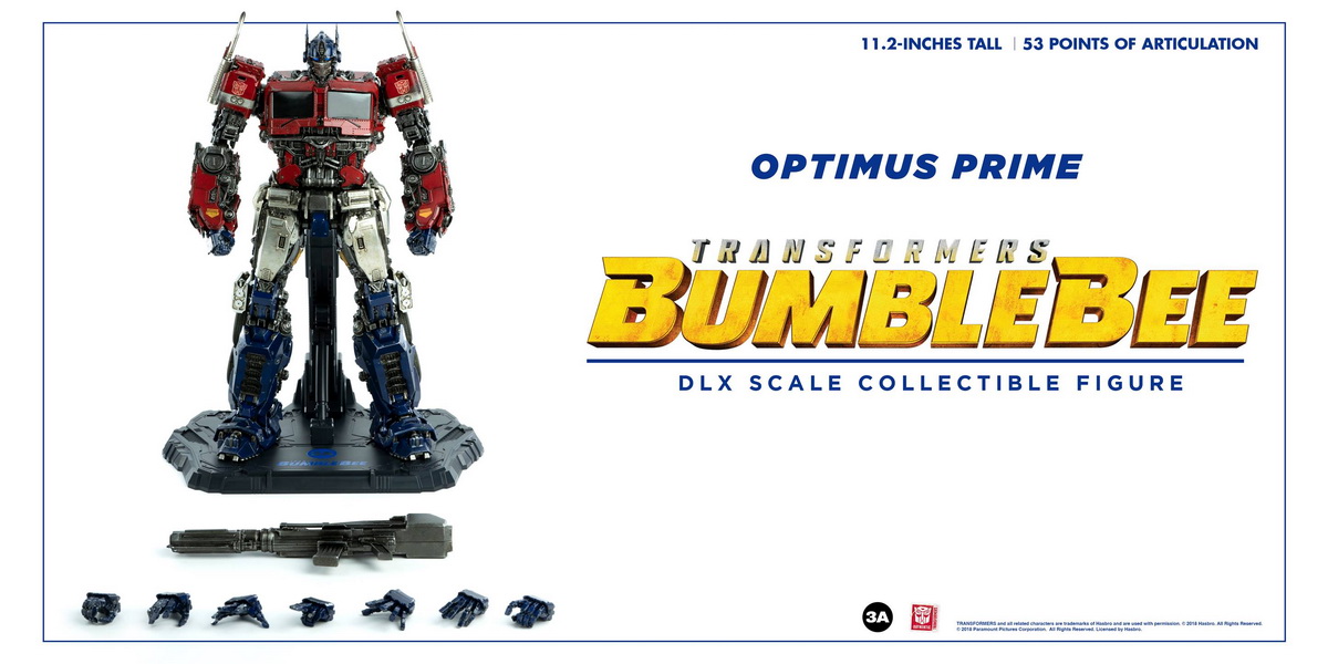 [สั่งจอง] HASBRO X 3A 11.2 " OPTIMUS PRIME TRANSFORMERS BUMBLEBEE DLX SCALE COLLECTIBLE FIGURE SERIES
