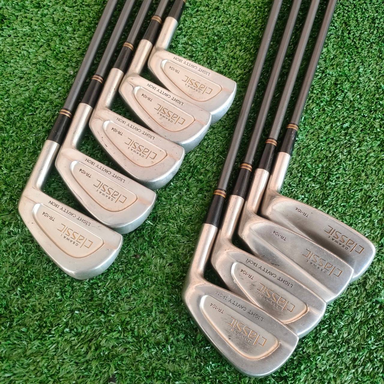 ชุดเหล็ก CLASSIC OSAWA TR-104 มีเหล็ก3-9 เเละ PW AW ก้าน FHM300FW