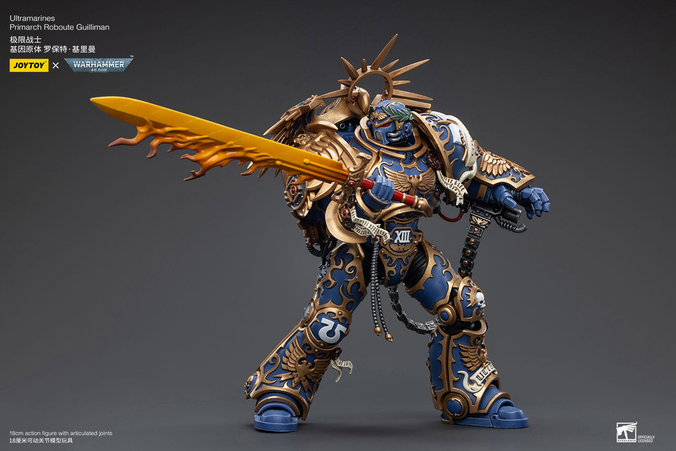 [สั่งจอง]Joytoy 1/18 [Reissue] - JT6342 : Ultramarines Primarch Roboute Guilliman