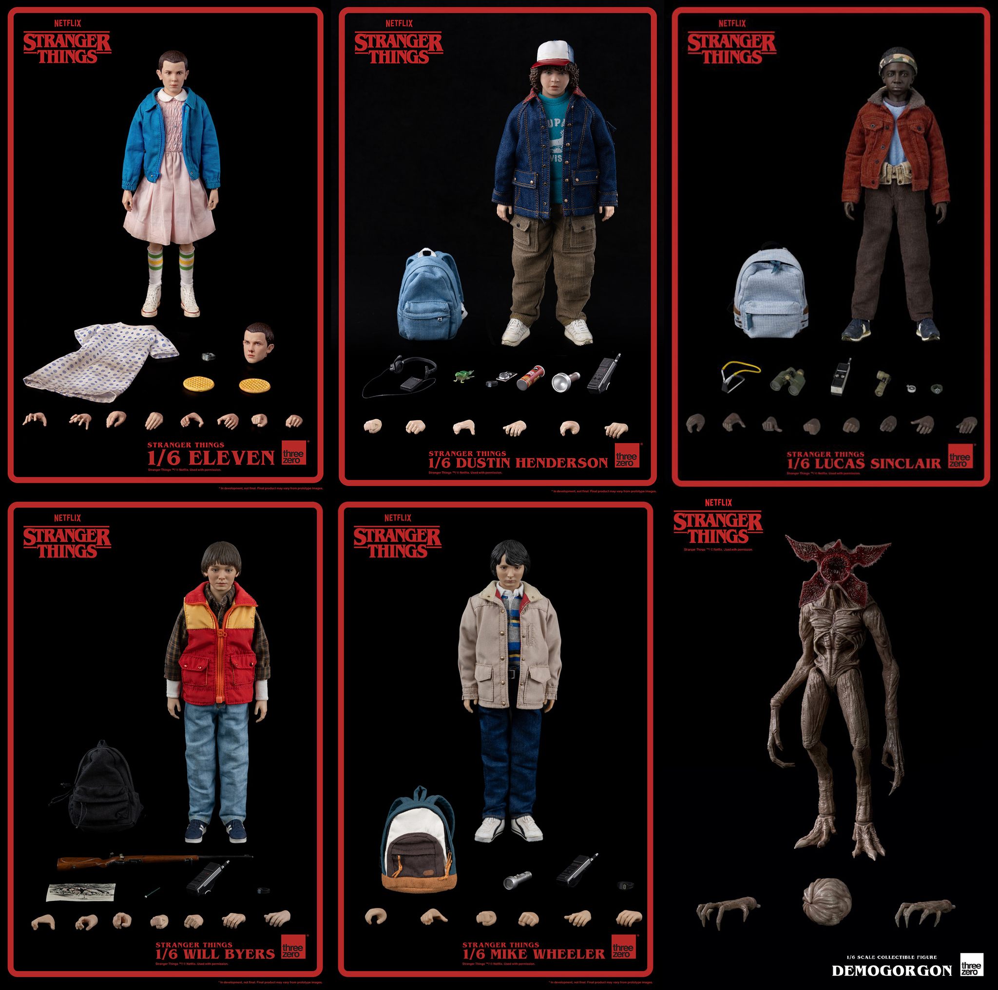 [สั่งจอง]Threezero 1/6 : Stranger Things