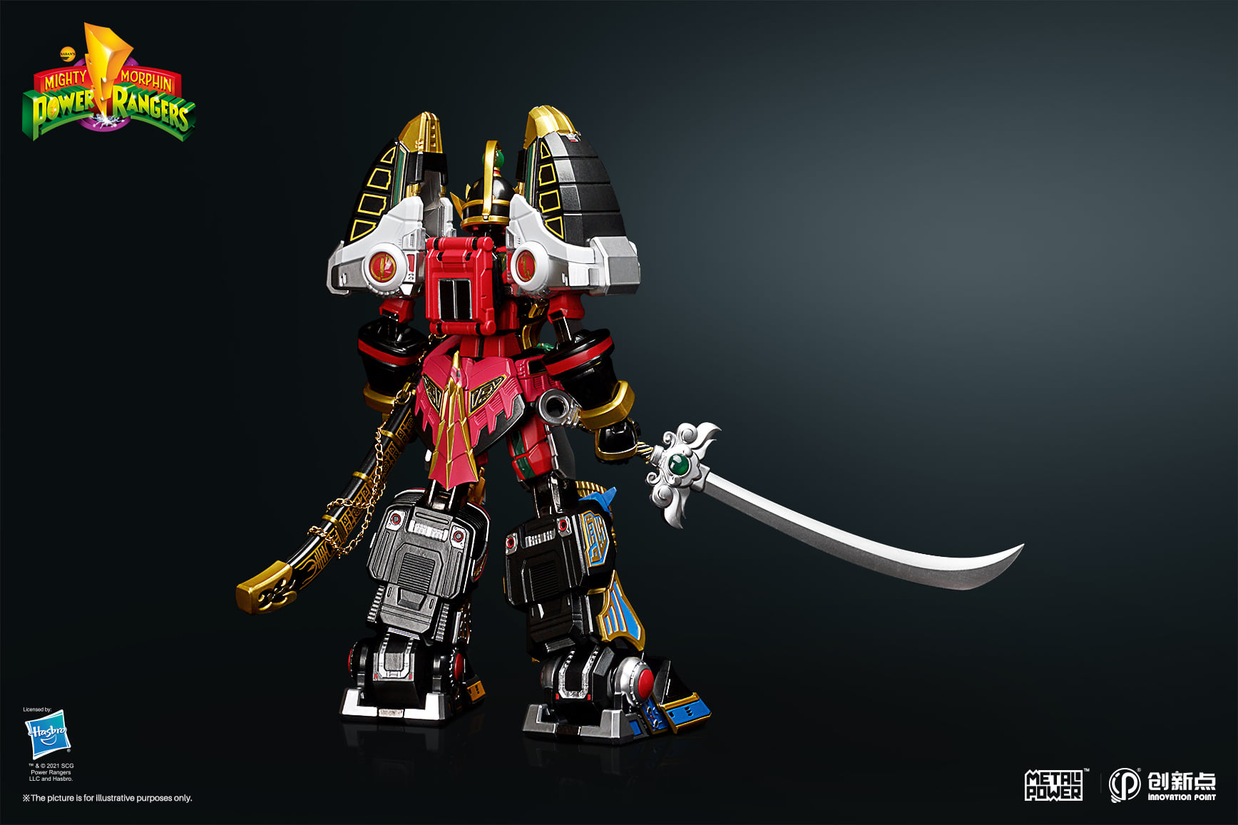 [สั่งจอง]Innovation Point Metal Power : Power Ranger - Thunder Megazord