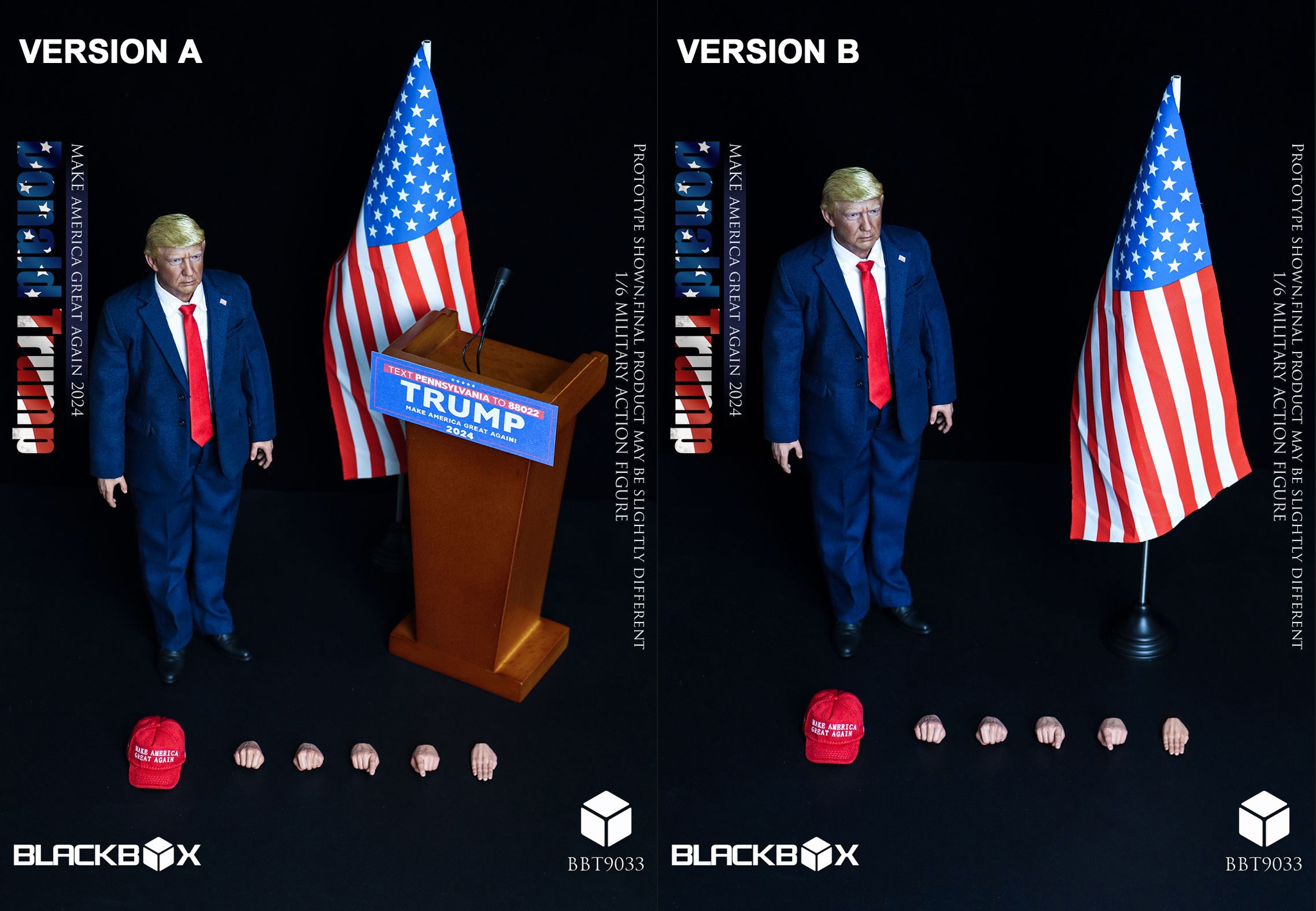 [สั่งจอง]BLACKBOXTOYS 1/6 : Donald Trump