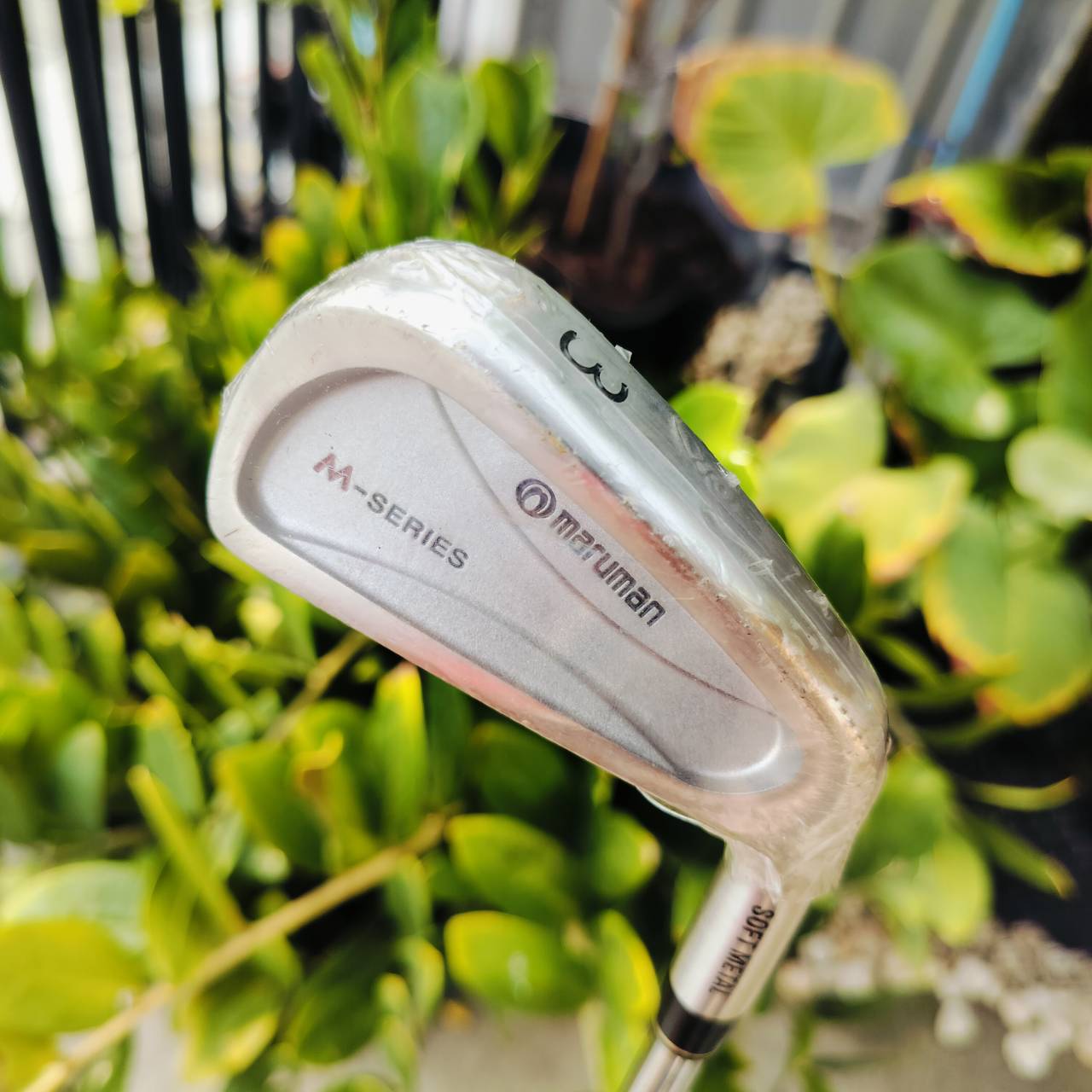 เหล็ก 3 MARUMAN M-SERIES รุ่นดังมากๆในอดีต SOLE สวยมาก เหมือนรุ่น M1 เลยค่ะ ก้านพรีเมี่ยม NS PRO 850 FLEX R ไม้กอล์ฟมือหนึ่ง ของแท้ BY NakaraLuxurious