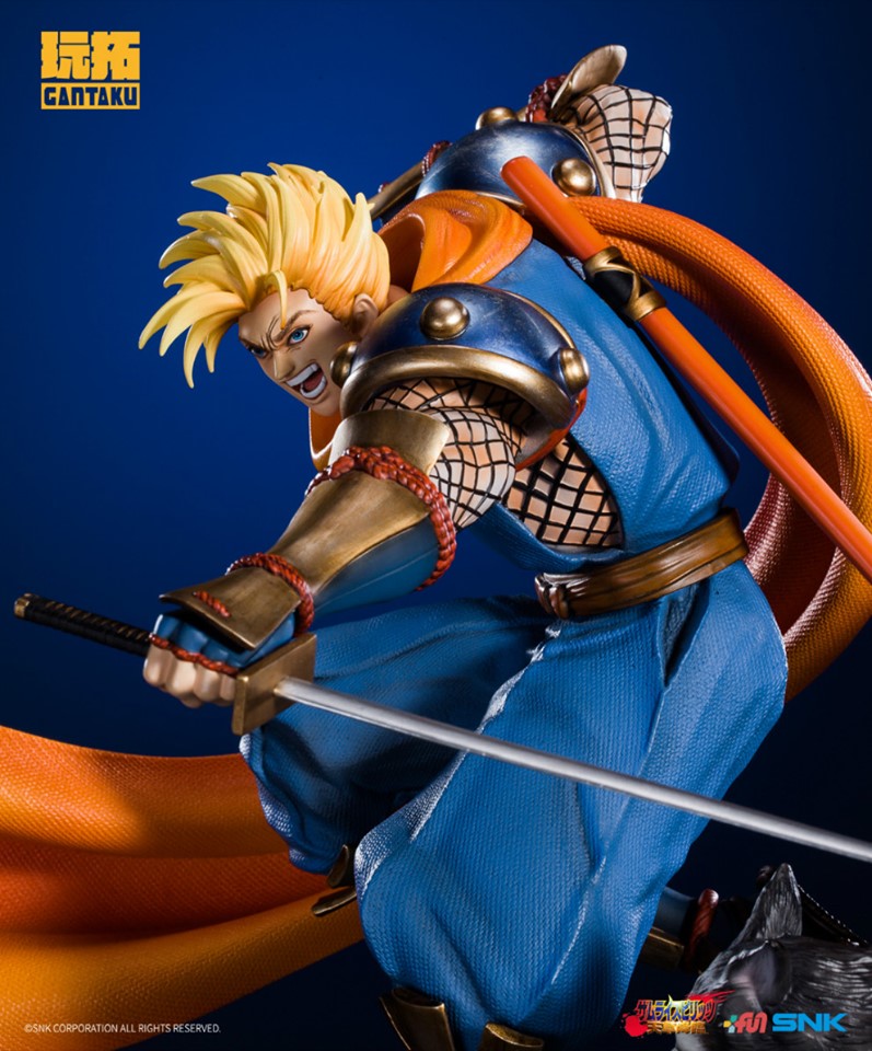 [สั่งจอง]Gantaku Studio- Samurai Shodown Ⅳ Galford D.Weiler 1/6 scale diorama