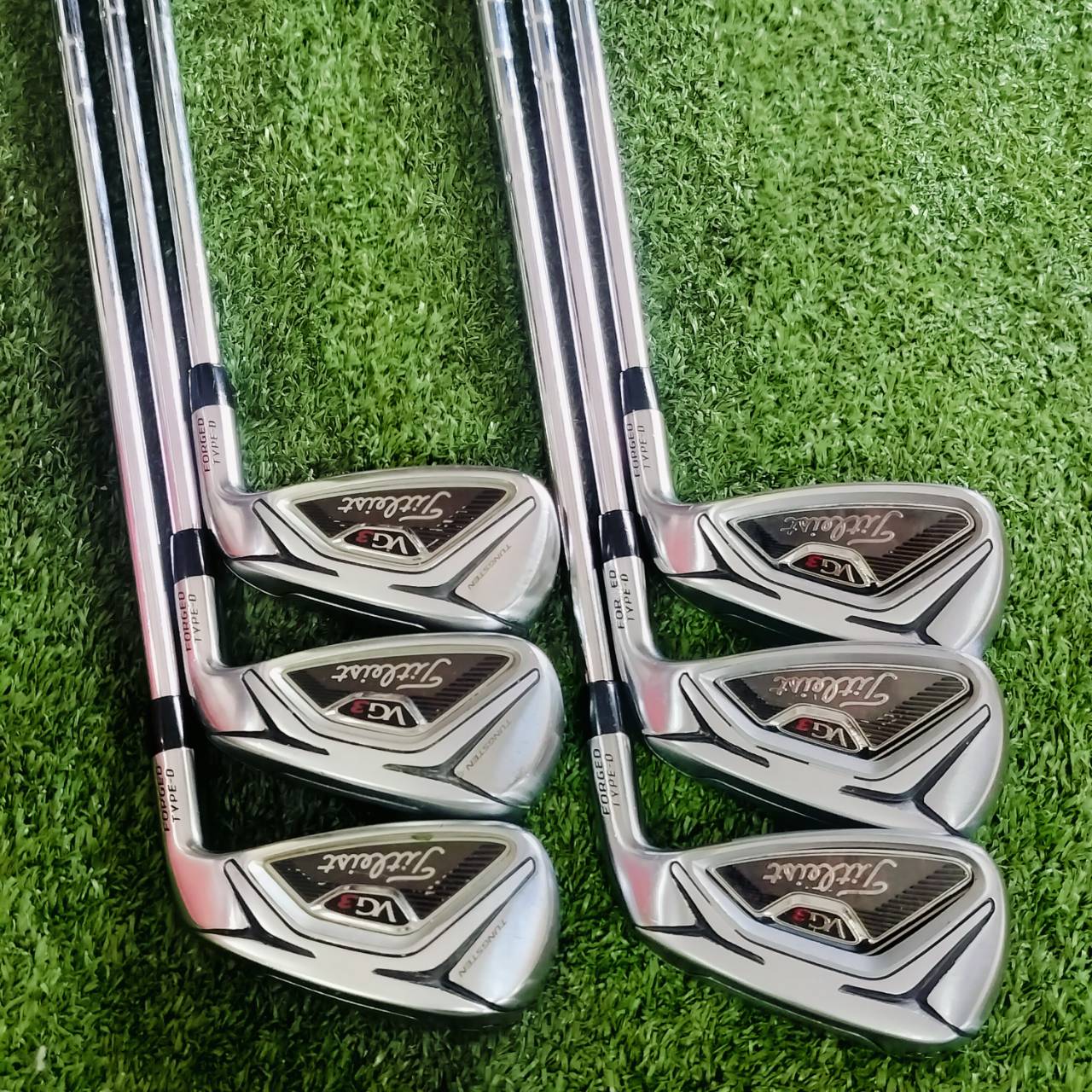 ชุดเหล็ก Titleist VG3 FORGED TYPE D ชุดสุดพรีเมี่ยม เน้นขายในประเทศญี่ปุ่น ตีกว่าพวก AP1 AP2 มากๆ ตีง่าย ไกล ตรง นุ่มจัด จบครบในเหล็กเดียว ไม้กอล์ฟพรีเมี่ยมมือสองญี่ปุ่น By NakaraLuxurious