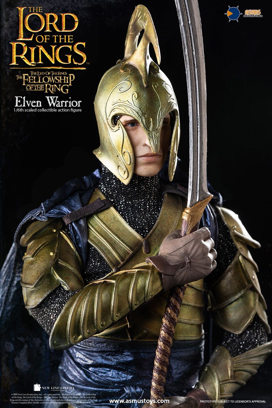 [สั่งจอง]ASMUS TOYS LOTR027W 1/6 Scale : THE LORD OF THE RINGS SERIES - ELVEN WARRIOR