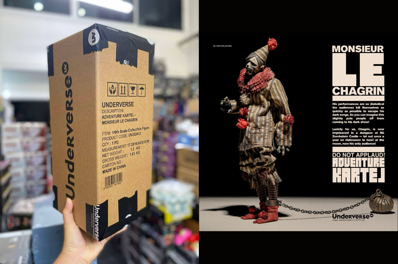 [พร้อมส่ง]UNDERVERSE UV202412 12” : Adventure Kartel MONSIEUR CHAGRIN