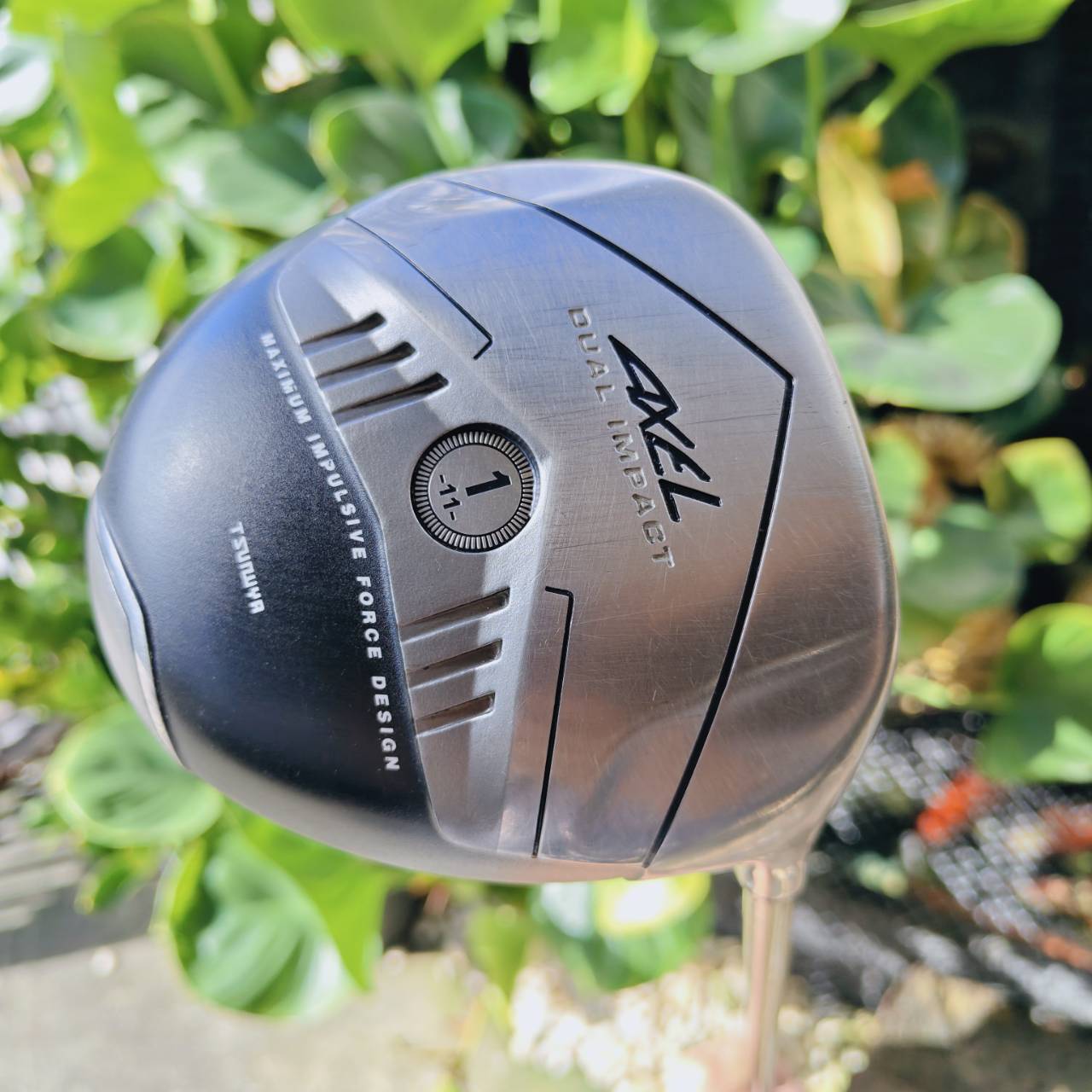 TSURUYA AXEL DUAL IMPACT DRIVER “พลังสองแรงผลัก ตีไกลอย่างนุ่มนวล” 🇯🇵