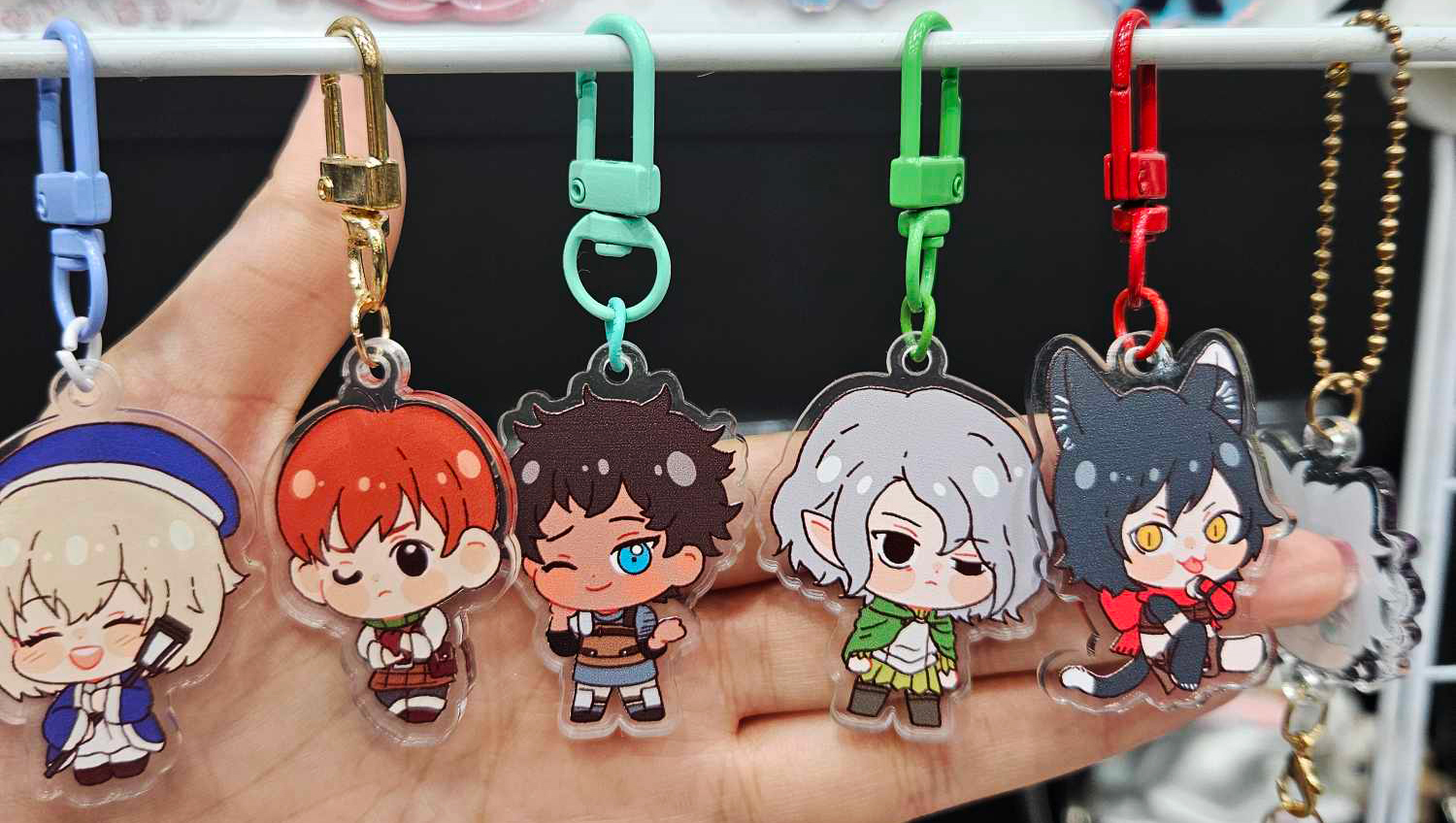 Dungeon Meishi Keychain & Sticker & sticker sheet