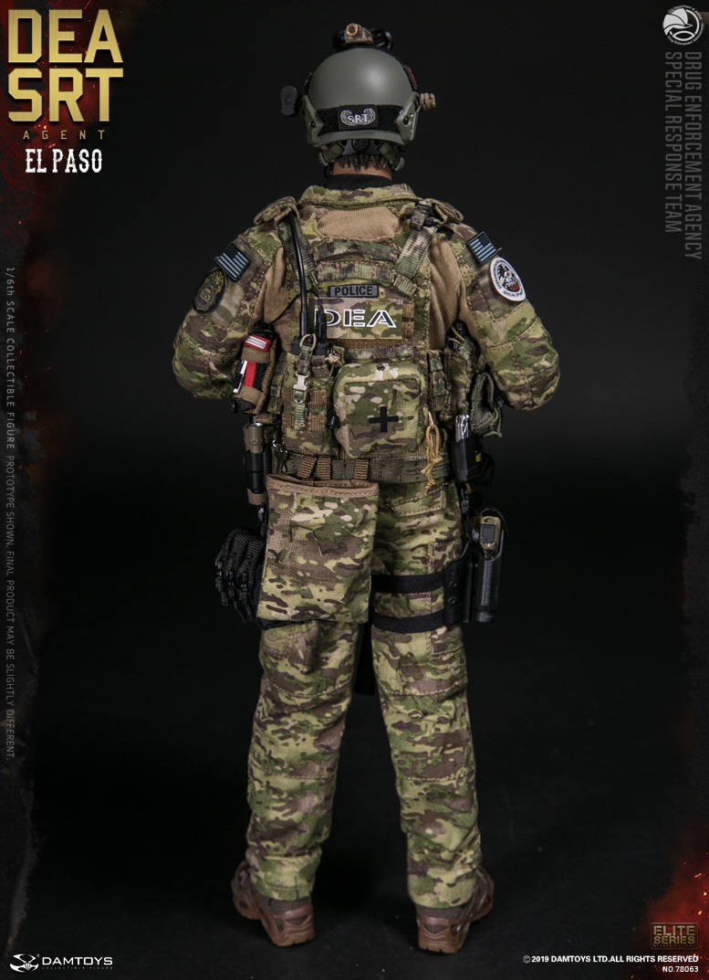 [สั่งจอง] DAMTOYS 78063 DEA SRT (Special Response Team) Agent El Paso