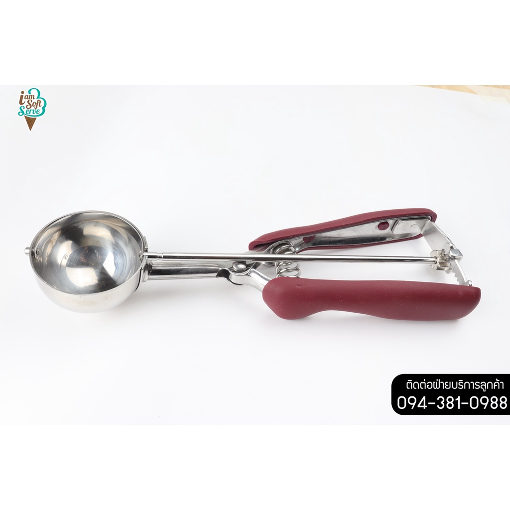 ที่ตักไอติม ช้อนตักไอศกรีม ขนาด 3 4 5 cm สกูปตักไอศครีม ช้อนตักไอติมสแตนเลส สกูปไอติม ที่ตักไอศกรีม ❗แข็งแรง❗ ❗ทนทาน❗