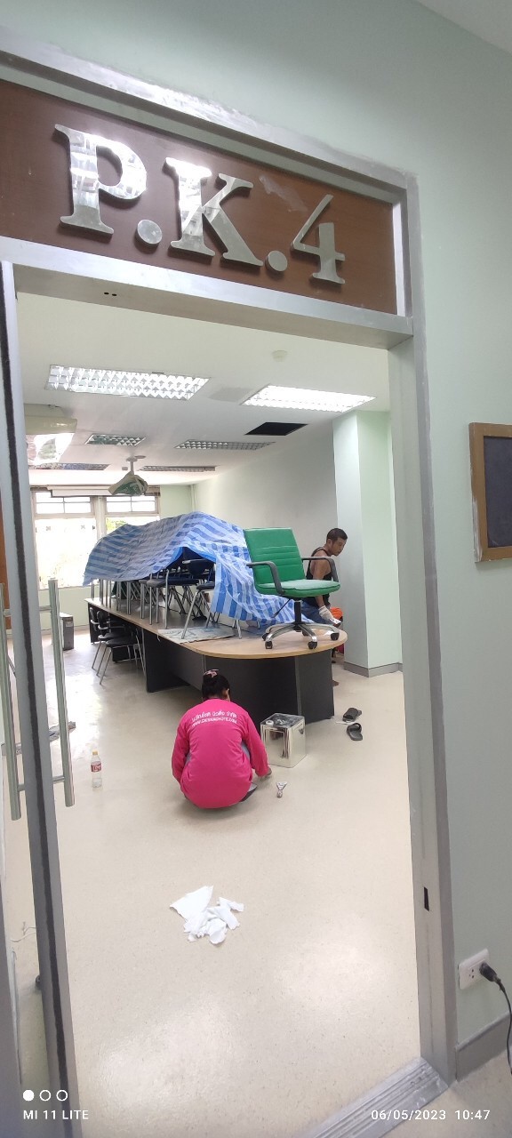 งานปรับปรุงห้องประชุมภาควิชาอายุรศาสตร์ร.พ.ศิริราช