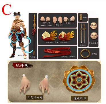 [พร้อมส่ง] "Fancyrealm Fancy Realm 1/12 : The Investiture of the Gods - NeZha - C Set "