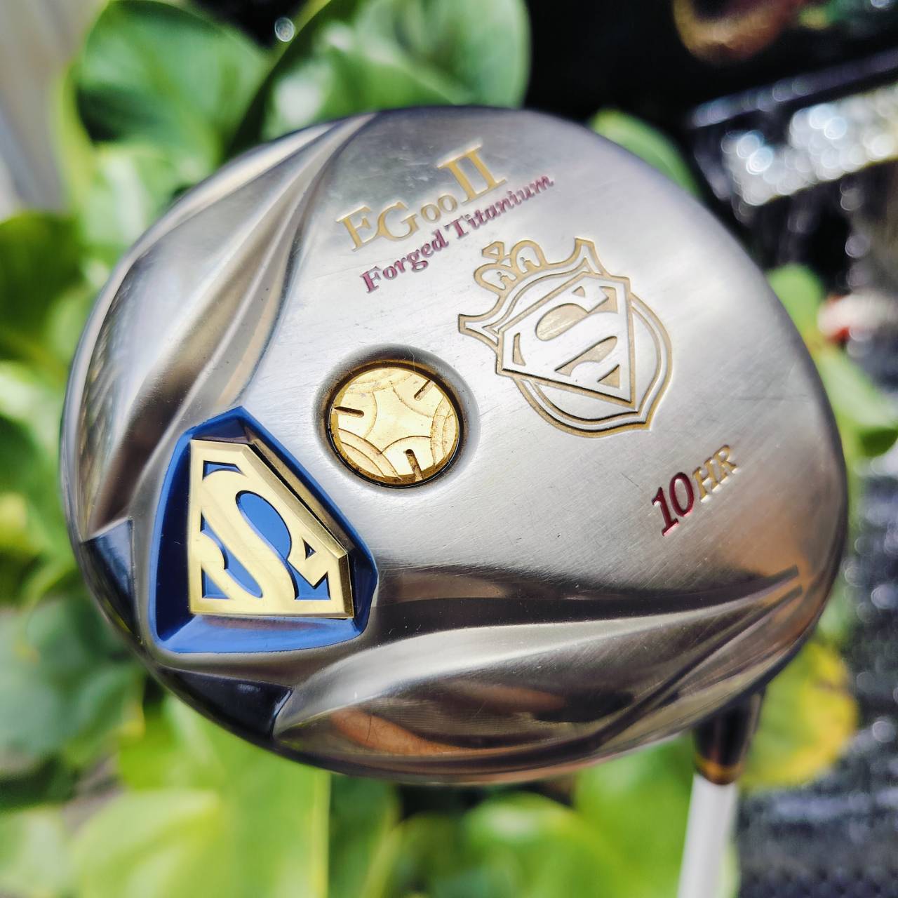 Driver SUPERMAN EG002 องศา 10HR หน้าเด้งจัดๆๆๆๆ ตีไกลแบบมากๆ ด้วยวัสดุ FORGED TITANIUM 4 ชิ้น ไม้กอล์ฟพรีเมี่ยมญี่ปุ่นมือสอง ของแท้ By NakaraLuxurious