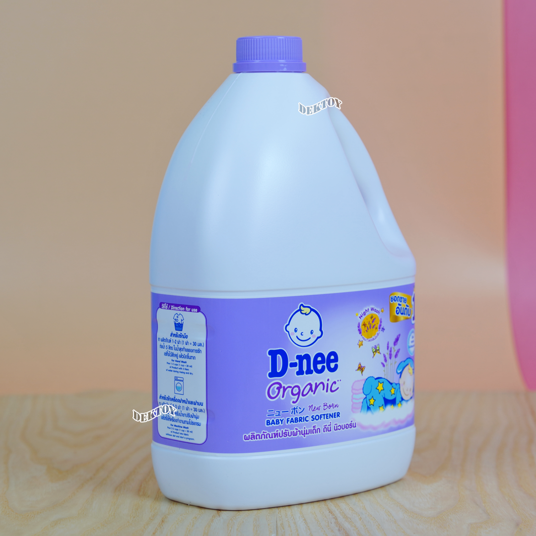 D-nee ดีนี่ น้ำยาปรับผ้านุ่มเด็กดีนี่นิวบอร์น 2800 มล. ม่วง