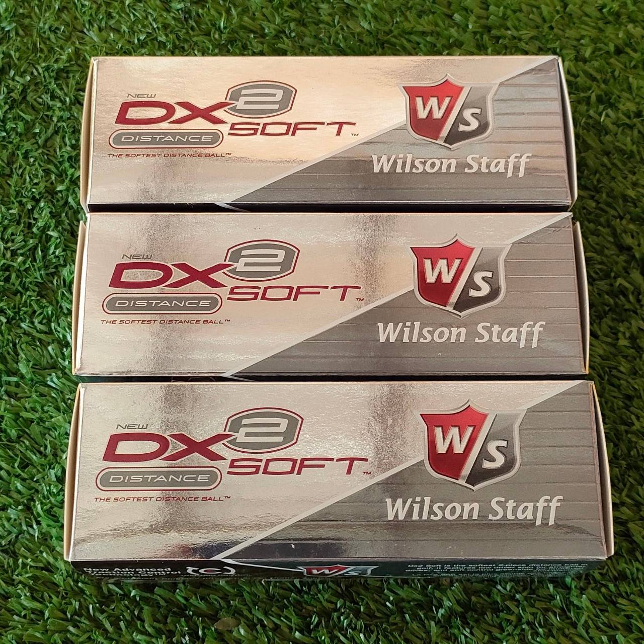 *** ราคาต่อหลอด *** ลูกกอล์ฟ WILSON ใหม่ 1 หลอด มี 3 ลูก สีขาว นุ่มและไกล มือสอง ของแท้ BY NakaraLuxurious
