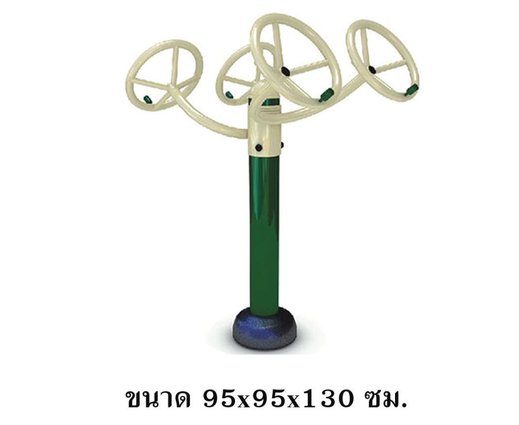 เครื่องออกกำลังกาย กลางแจ้ง ชุดบริหาร ข้อมือ ลานกีฬา อเนกประสงค์ สนามกีฬา งานนำเข้าสำเร็จรูป พร้อมส่ง เป็นสีตามแบบเท่านั้น