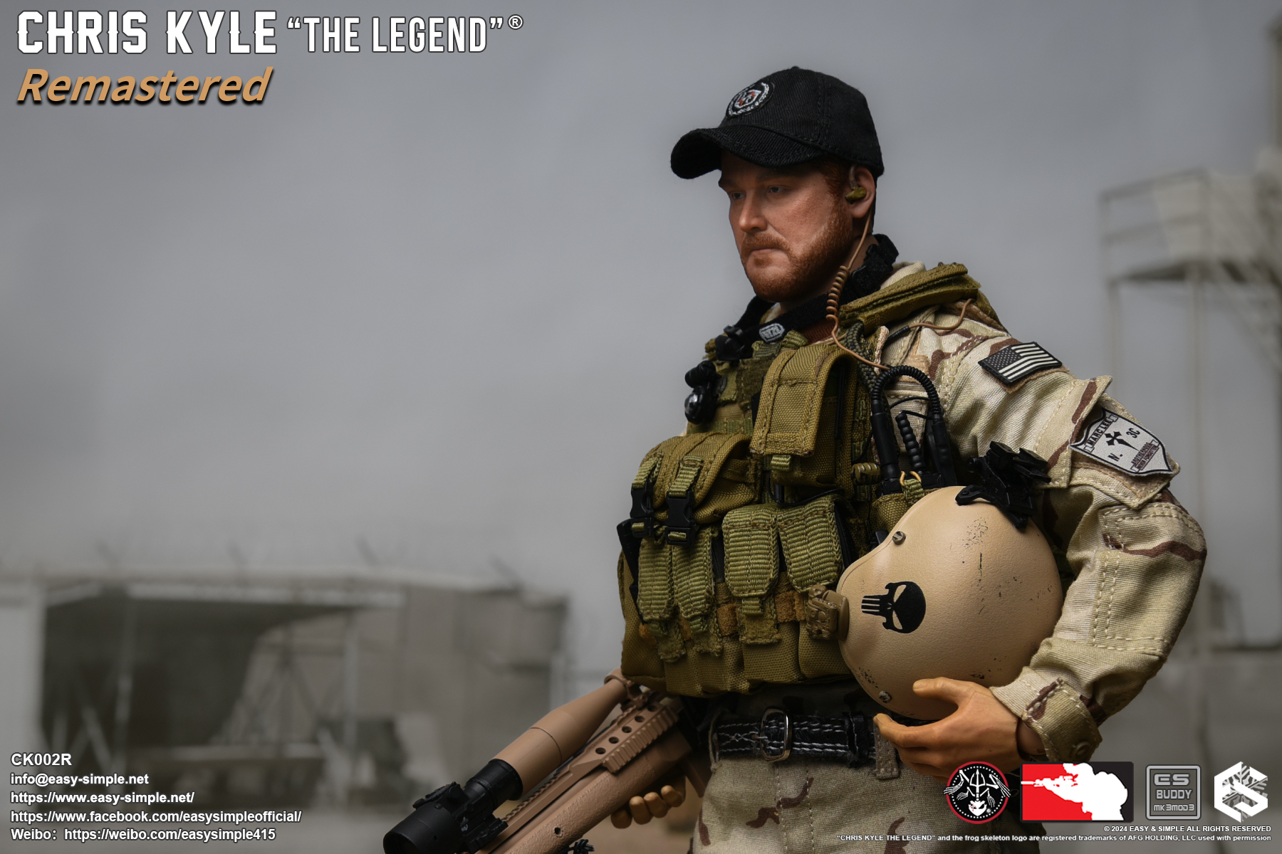 [สั่งจอง] BlackOpsToys X Easy&Simple 1/6 : Chris Kyle "The Legend" Remastered