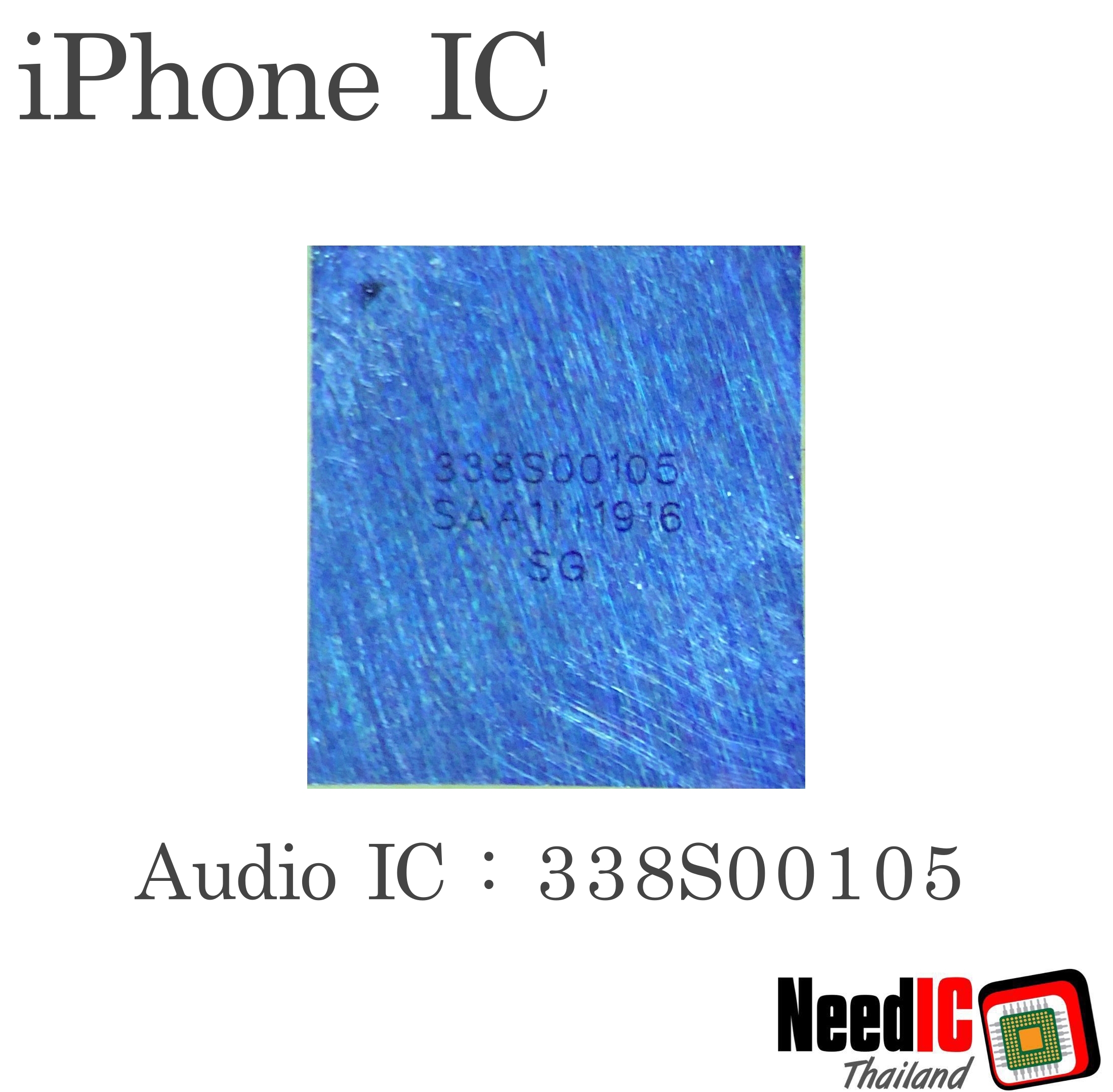 Audio IC : 338S00105 สำหรับ iPhone 7/iPhone 7Plus