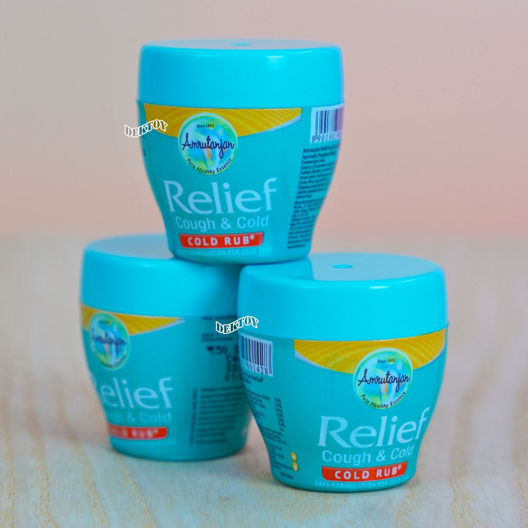 1 กระปุก วิคส์อินเดีย Relief 30กรัม ของแท้100%