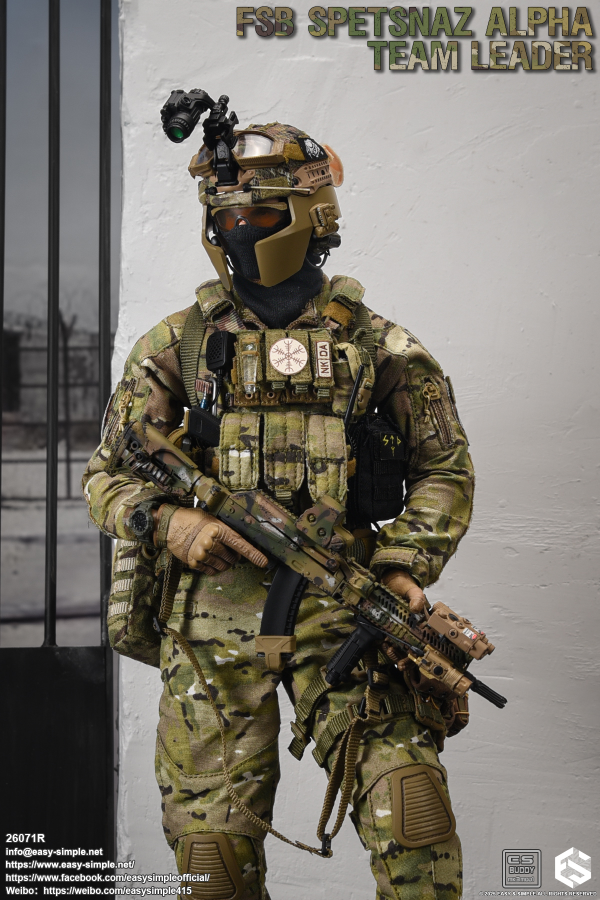 [สั่งจอง] Easy&Simple 26071R 1/6 : FSB ALPHA TEAM LEADER