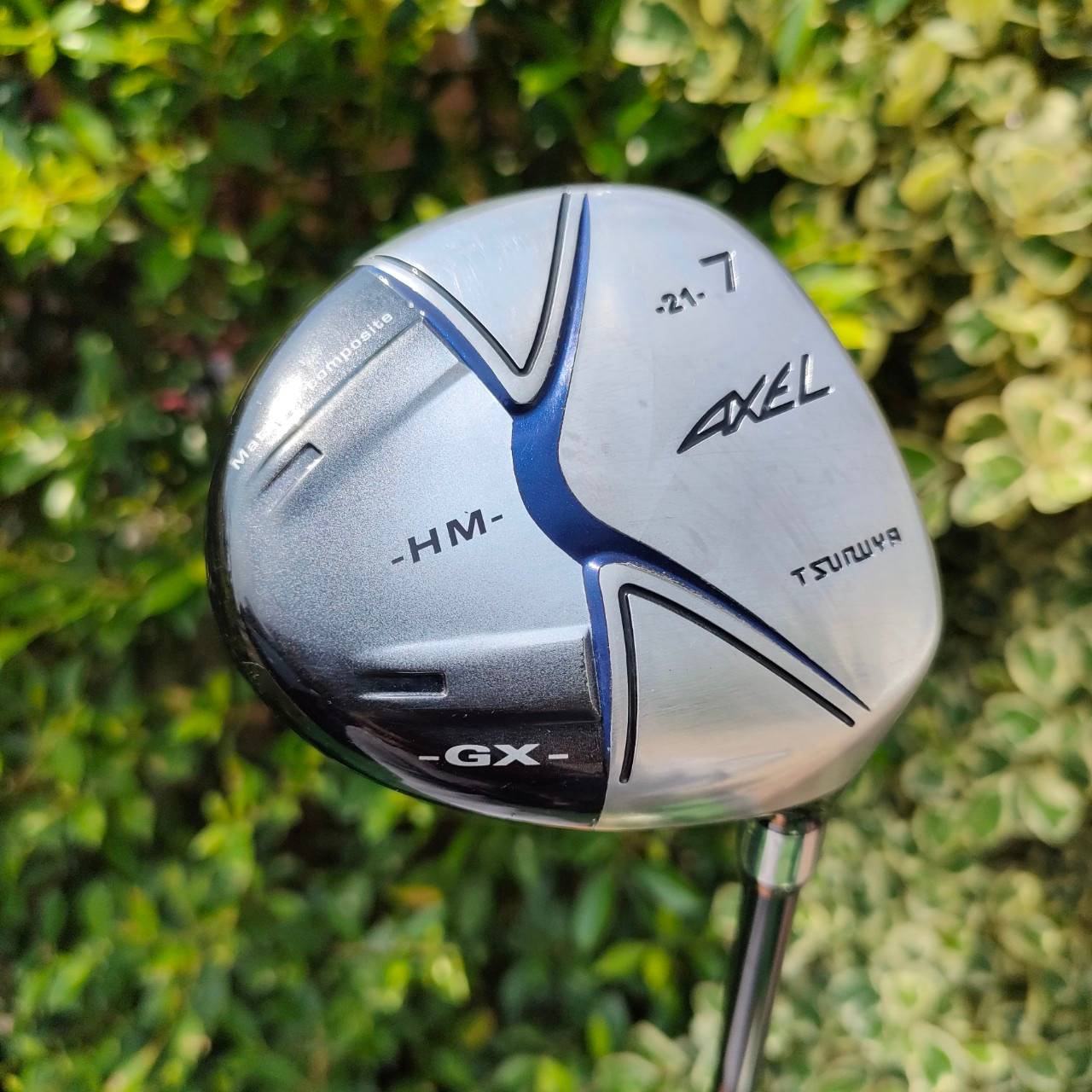 FW7 TSURUYA AXEL HM องศา 21 ก้าน FUJIKURA MOTORE AXEL -GX- HM FLEX R หน้าเด้งสุดๆ พรีเมี่ยมญี่ปุ่นครับ ตีง่ายและไกล หัวไม้ 7 ใช้แทน ไฮบริด จะตีง่ายกว่าไฮบริดมากๆ