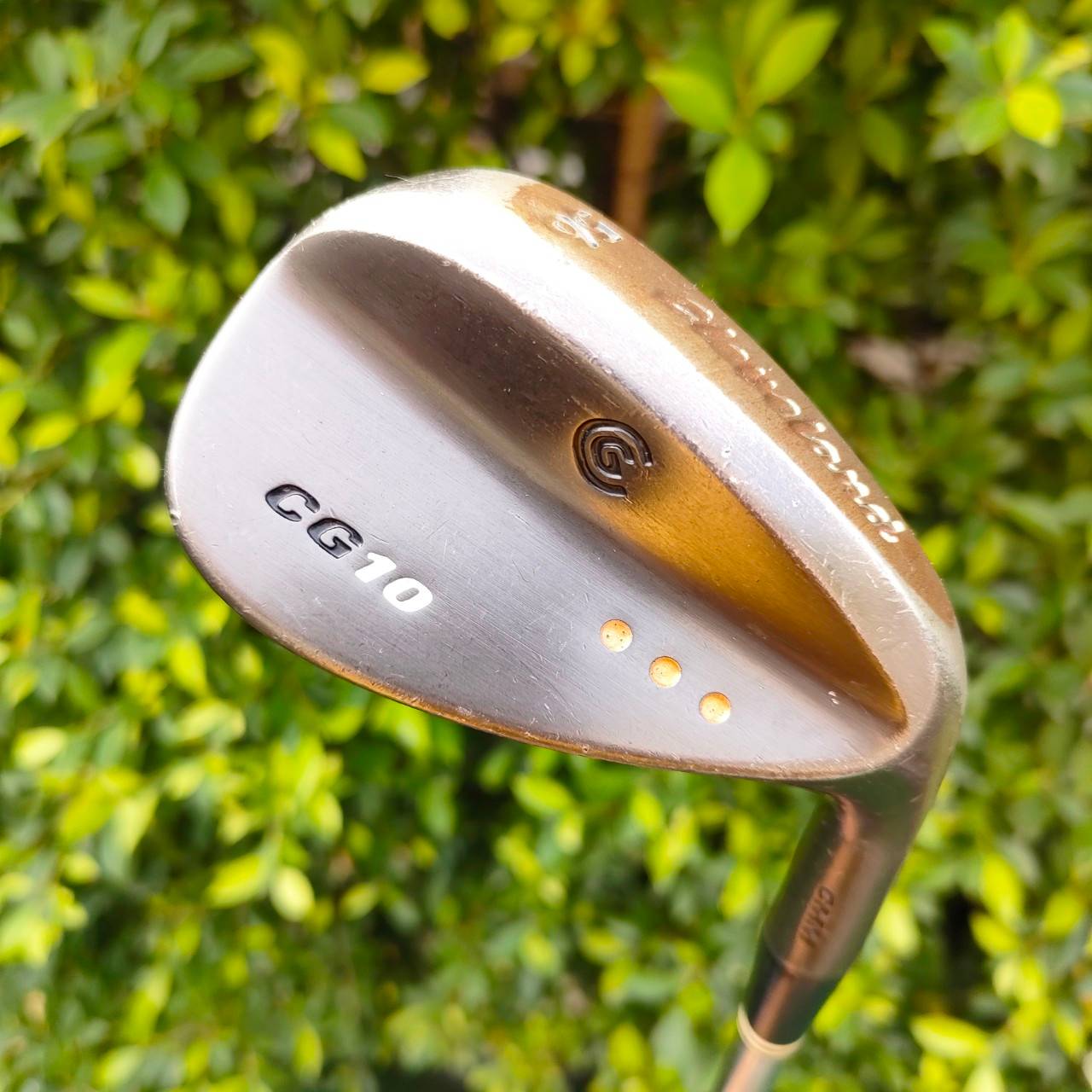 WEDGE CLEVELAND CG10 CMM องศา 56 FLEX WEDGE สามจุดเป็น HIGH BOUNCE ใช้ระเบิดทรายดี!! ปะทะขึ้นแน่นอน!! ไม้กอล์ฟมือสอง ของแท้ BY NakaraLuxurious