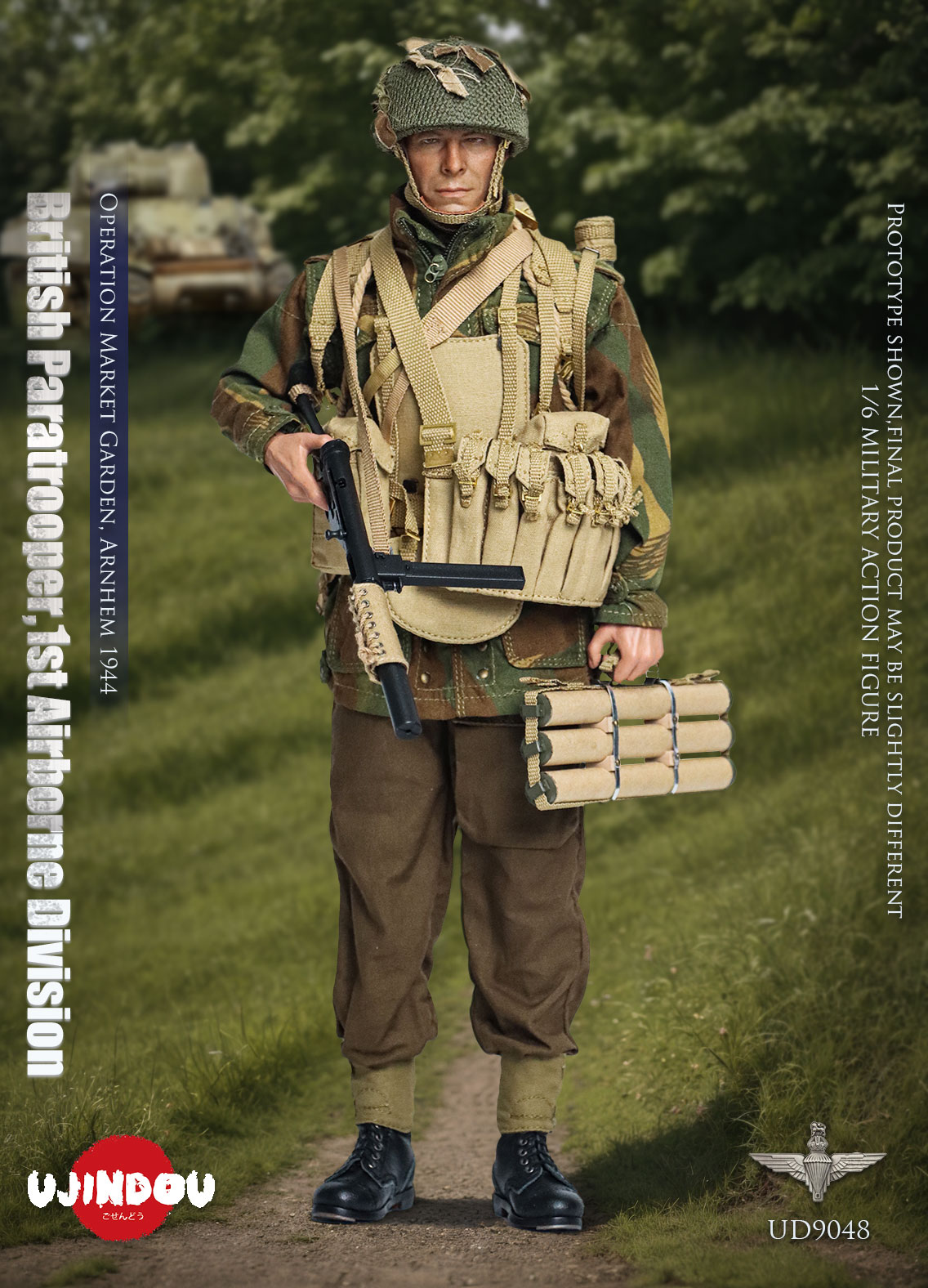 [สั่งจอง]UJINDOU UD9048 1/6 : British Paratrooper 1st Airborne Div Operation Market Garden Arnhem 1944