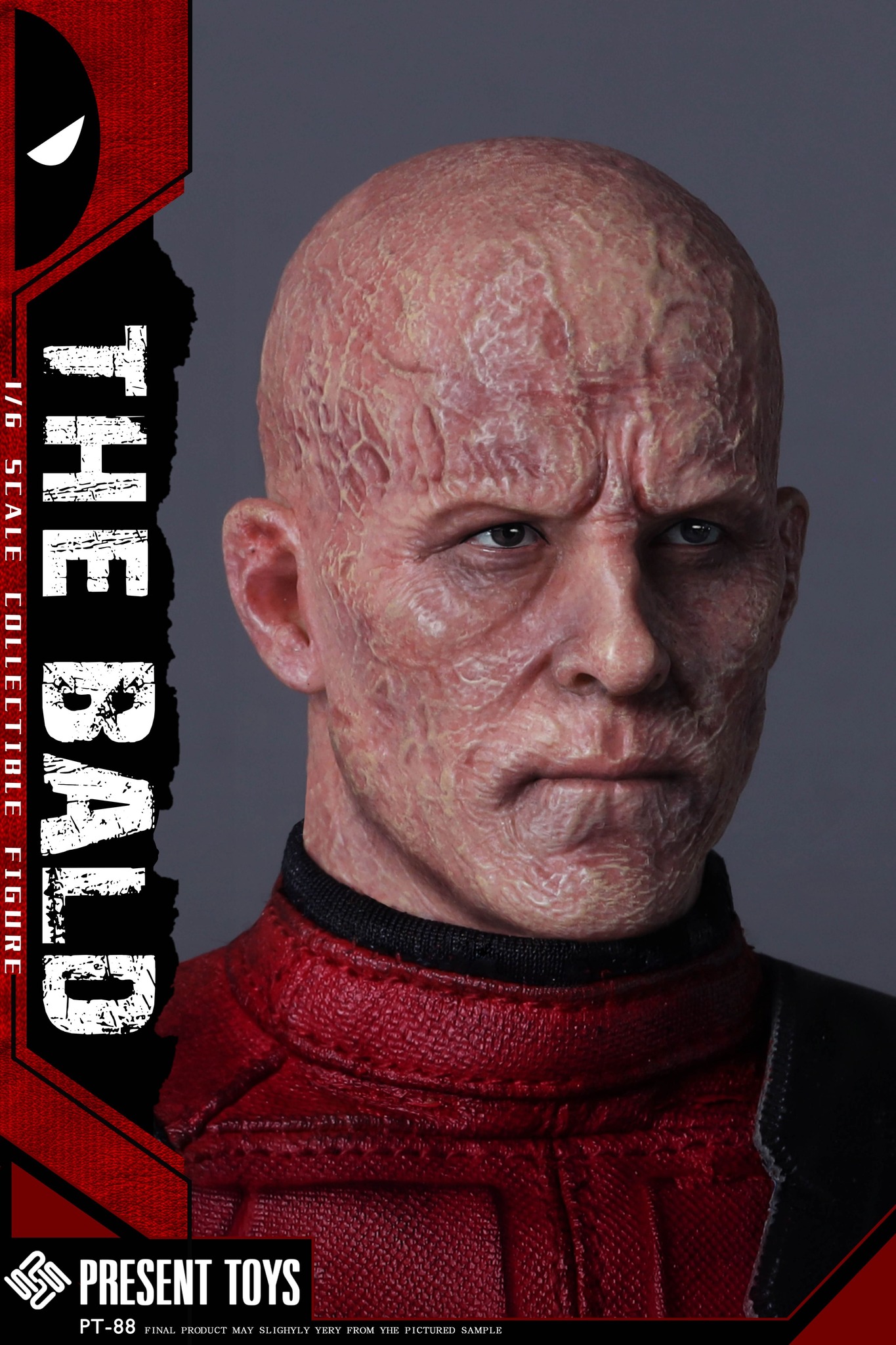 [พร้อมส่ง]PRESENT TOYS PT-SP88 1/6 : The Bald Head Sculpt (เฉพาะหัวเท่านั้น)
