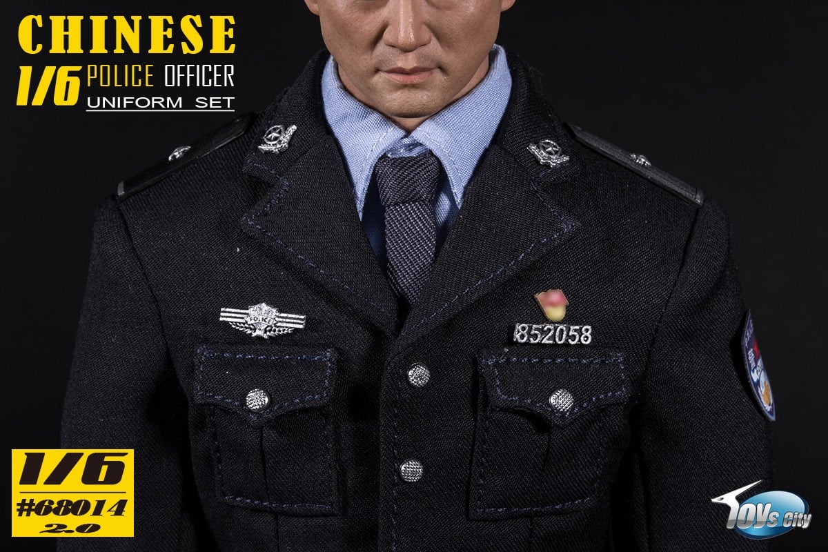 [สั่งจอง]TOYSCITY TGC-68014 1/6 : CHINESE POLICE OFFICER UNIFORM SET 2.0