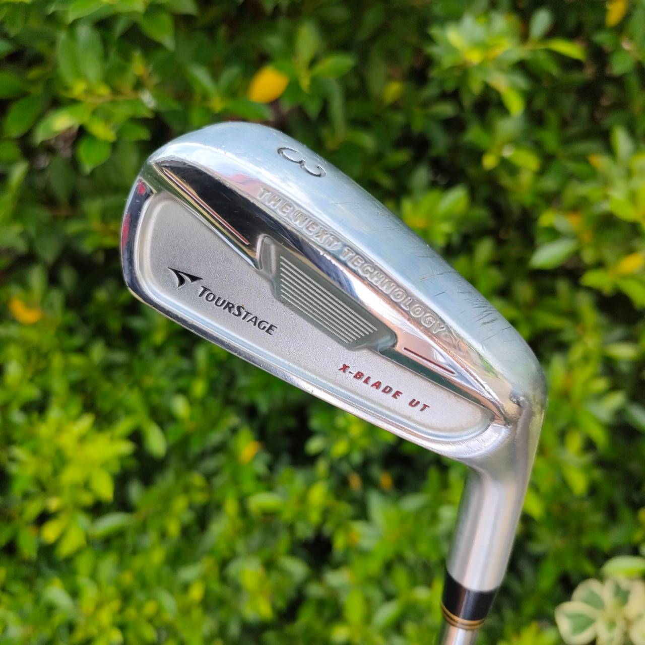 เหล็ก 3 TOURSTAGE X-BLADE UT ก้าน N.S.PRO 950GH FLEX S เป็นเหล็ก 3 ที่ทำเป็นไฮบริด FORGED สุดยอดหายากมากๆ ตีนุ่มสุดพรีเมี่ยม!! ไม้กอล์ฟมือสอง ของแท้ BY NakaraLuxurious