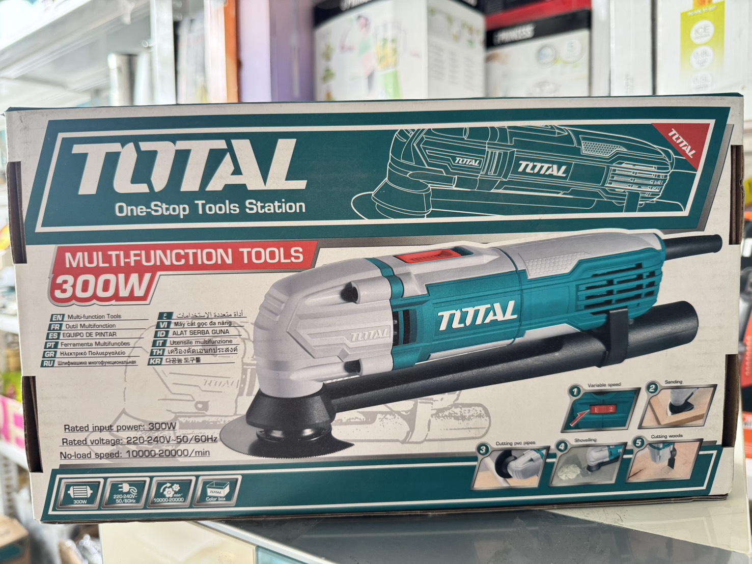 TOTAL เครื่องตัด ขัด เซาะ บาก อเนกประสงค์ Multi-Function Tools รุ่น TS3006