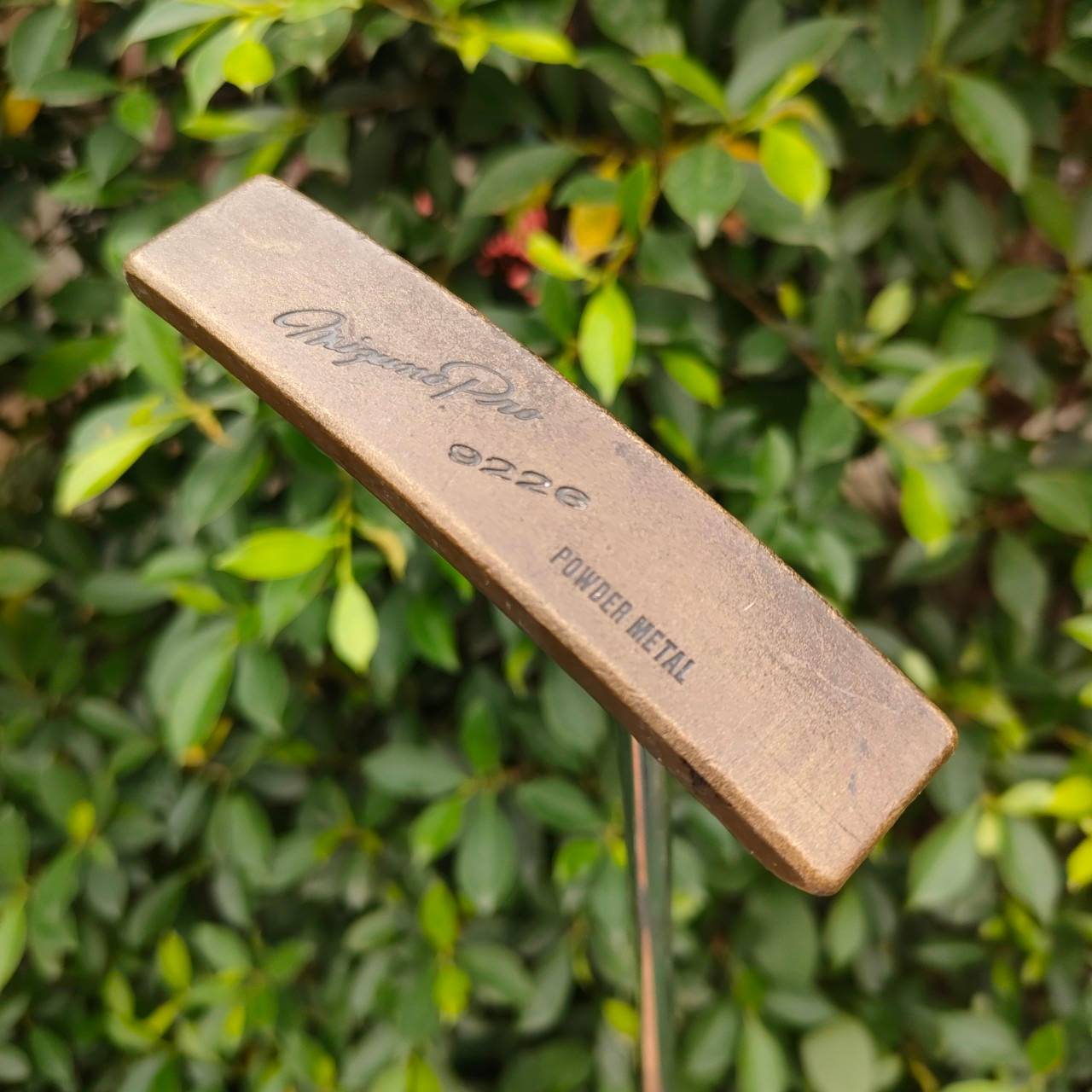PUTTER MIZUNO PRO METAL 9226 สุดยอดมากๆ เป็นวัสดุทองเหลือง พรีเมี่ยมญี่ปุ่น และหน้า MILLED ครบเครื่องหายากมากๆ ความยาว 34 นิ้ว ก้าน MIZUNO