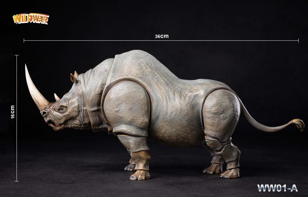 [สั่งจอง] Wild War WW-01 1/12 : giant horned rhinoceros