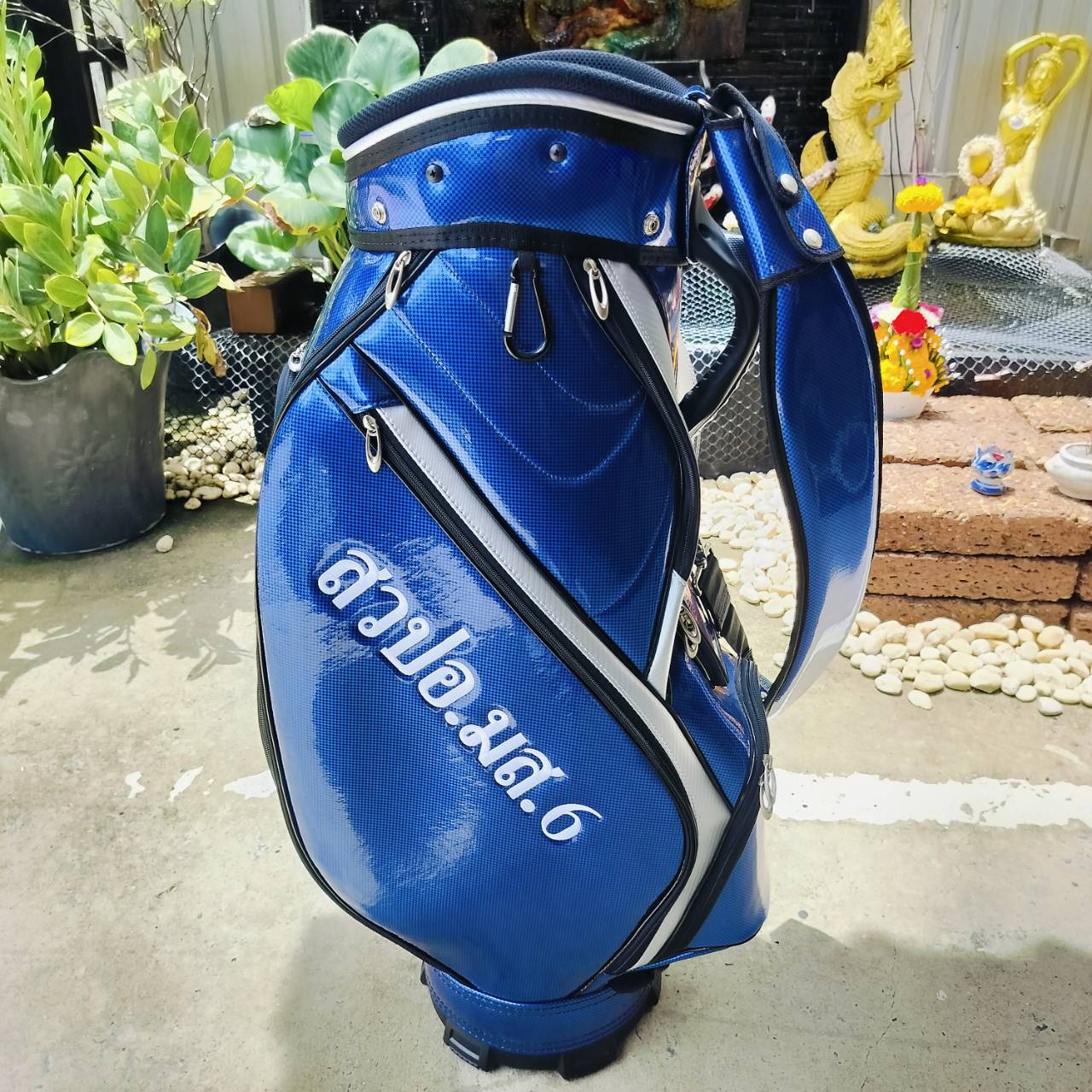 ถุงกอล์ฟ ส.วปอ. ไม่เคยใช้งาน ถุงสวยมาก วัสดุหนังแก้วสุดพรีเมี่ยม ถุง TOUR ใบใหญ่