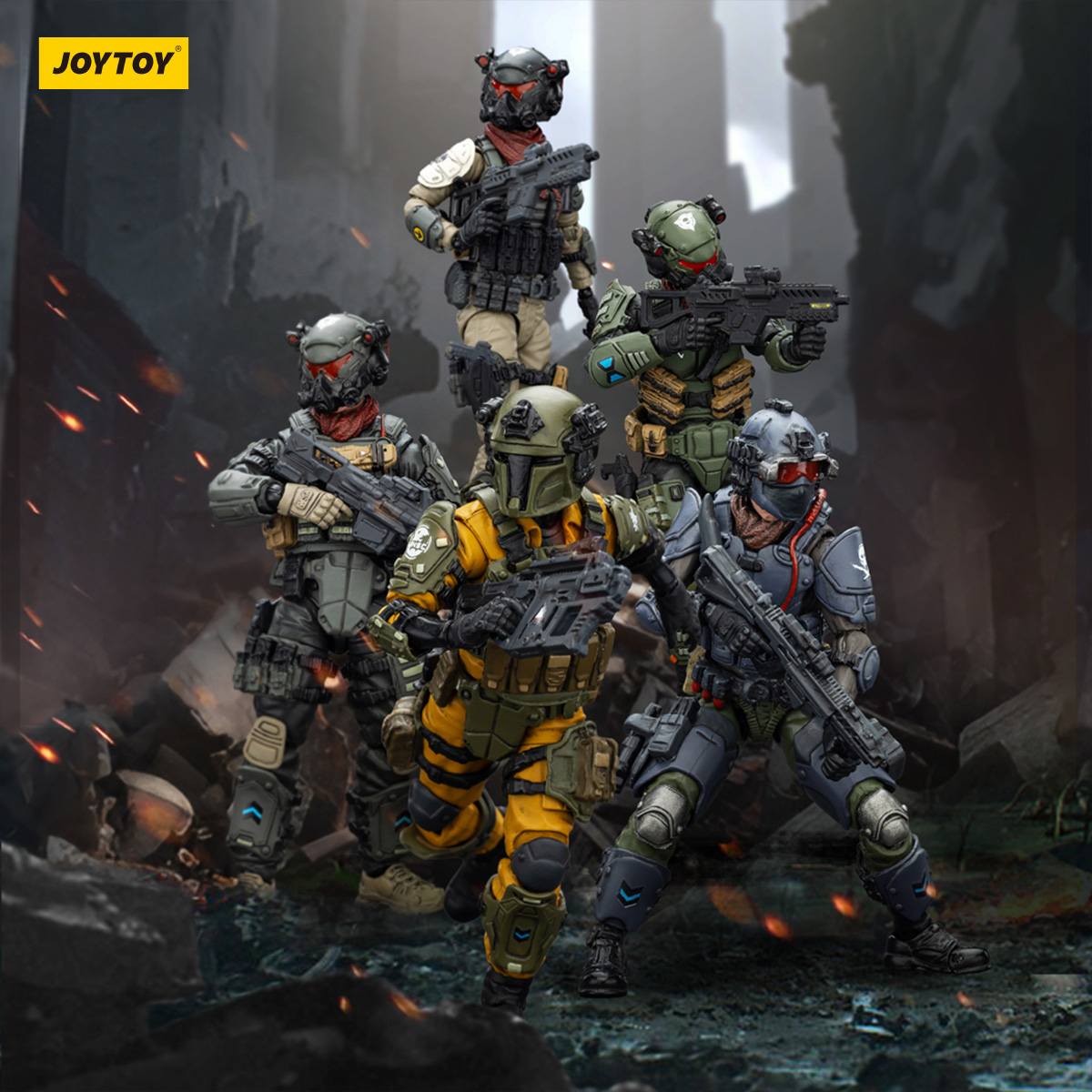 [สั่งจอง] Joytoy 1/18 : Stellar Scar Assault Team