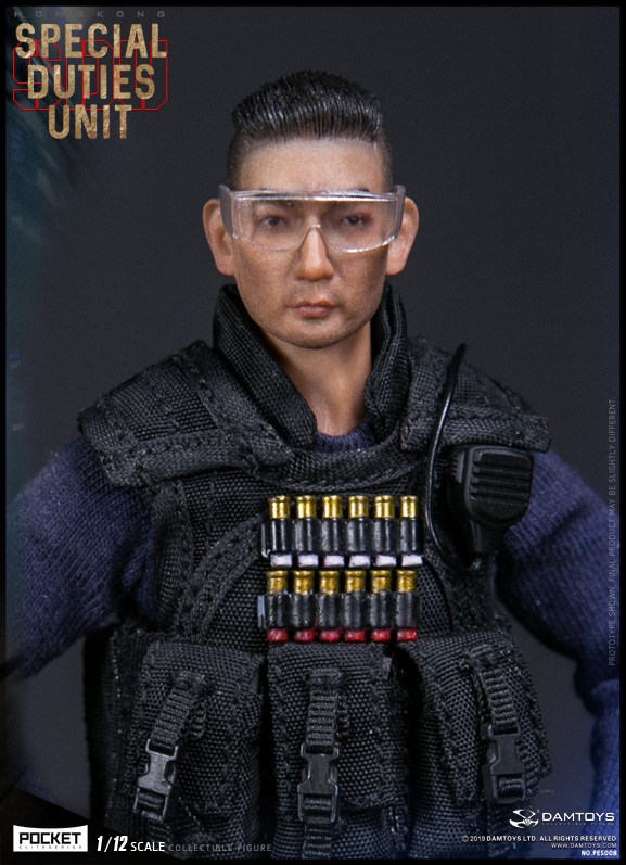 [สั่งจอง]DAMTOYS PES008: 1/12 POCKET ELITE SERIES： HONGKONG SDU (SAM SIR)