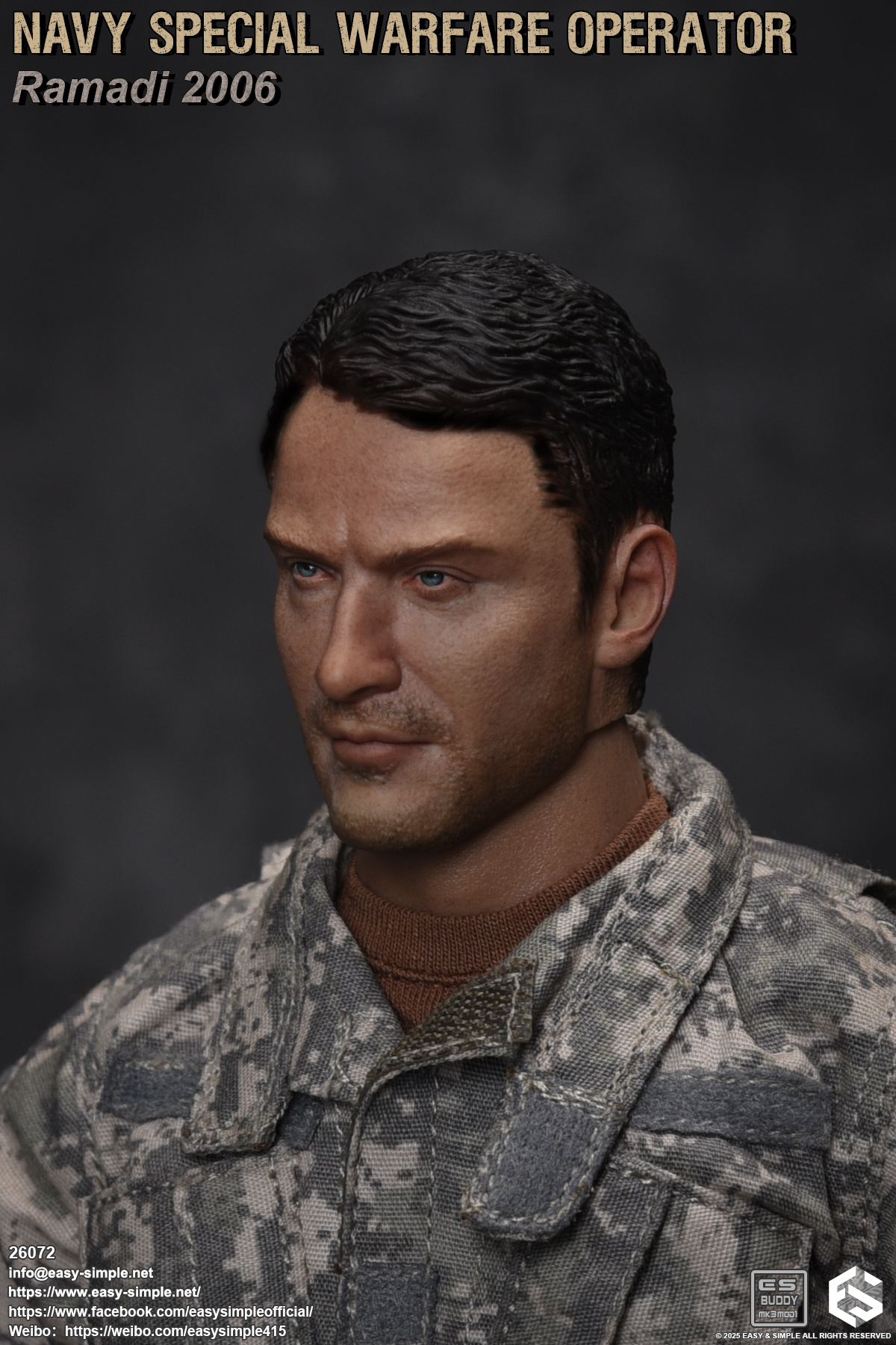 [สั่งจอง]Easy&Simple 26072 1/6 : NAVY SPECIAL WARFARE OPERATOR Ramadi 2006