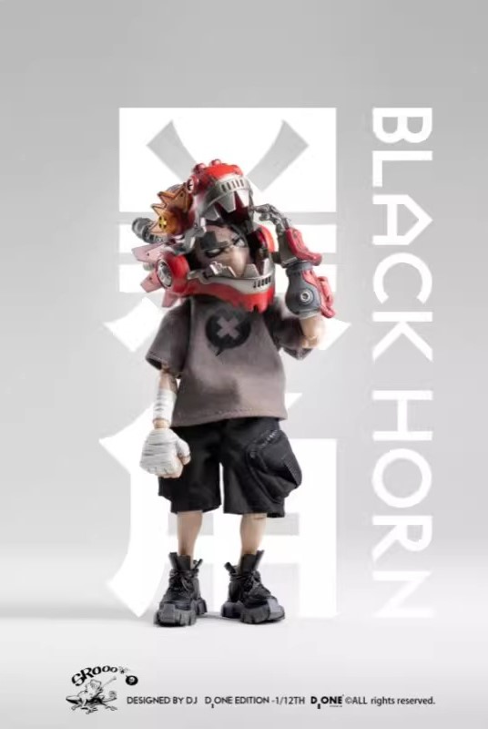 [สั่งจอง] D_ONE STUDIO 1/12 : black horned