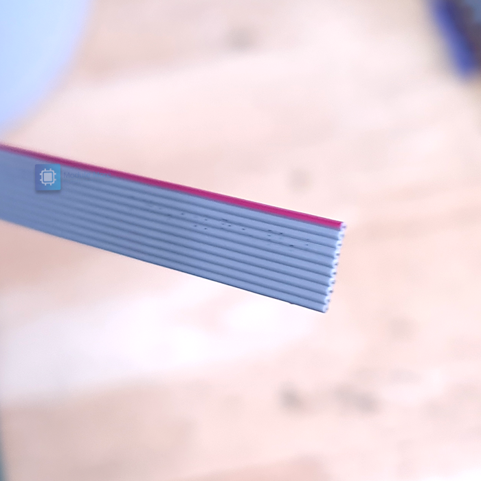 สายแพสีเทา 10เส้น ระยะ1.00mm ยาว 1m Gray cable 1.0MM line pitch AWM2651 cable