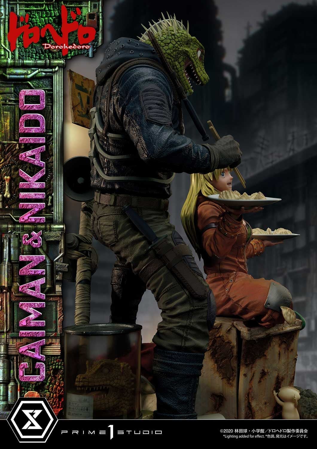 [สั่งจอง]Prime 1 Studio 1/4 : Caiman & Nikaido (Dorohedoro)